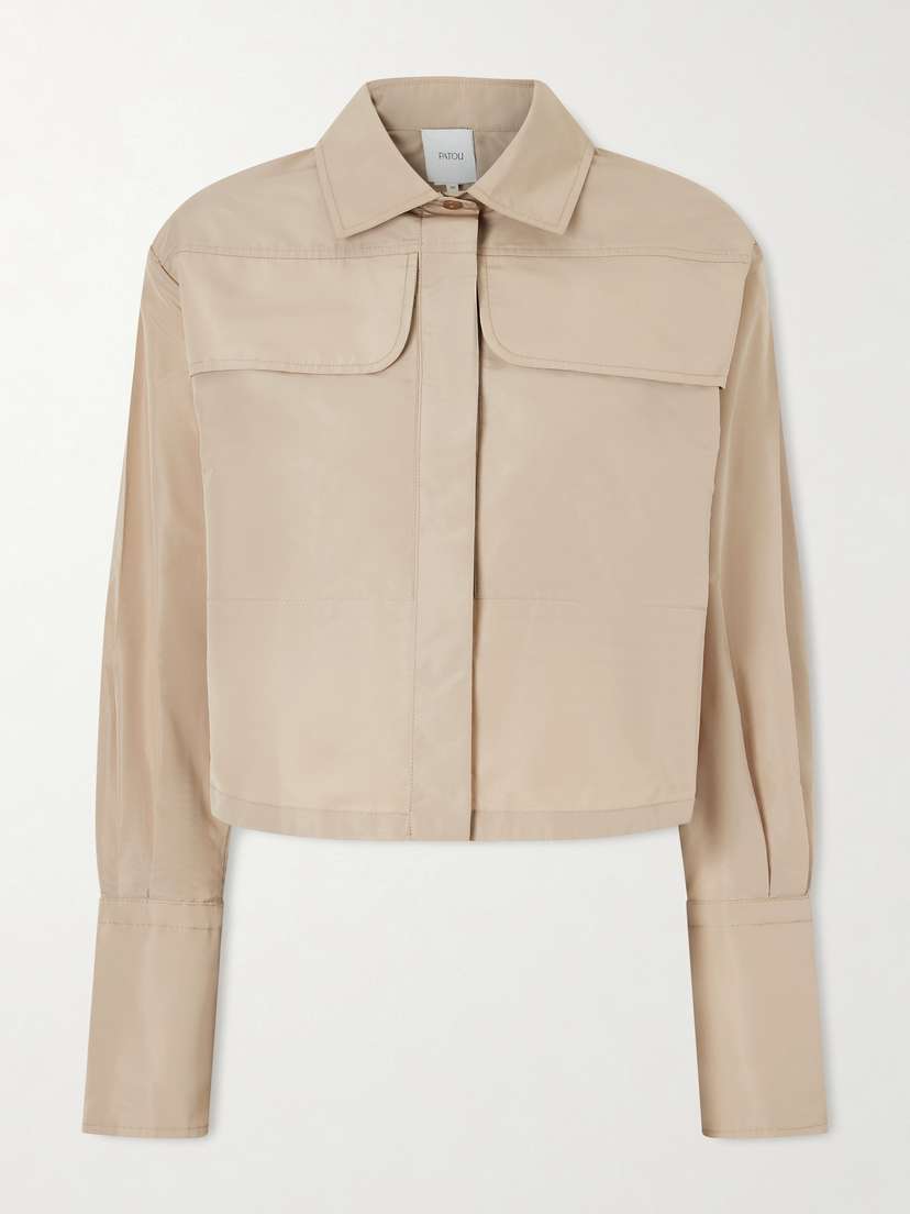 Patou Cropped Shell Shirt