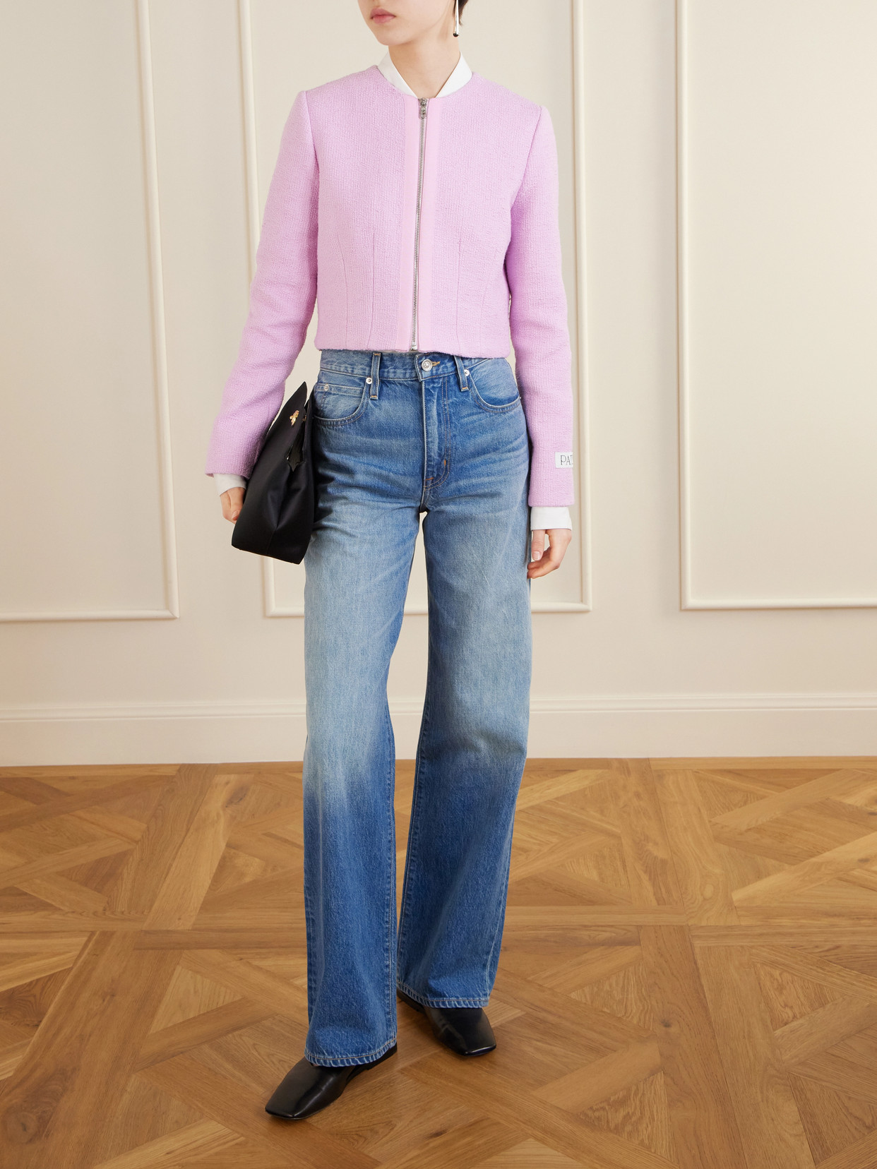 Cotton-Blend Tweed Jacket
