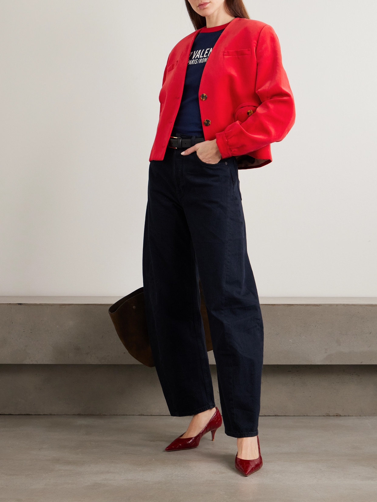 Blazé Milano - Riviera Cotton And Linen-Blend Velvet Jacket
