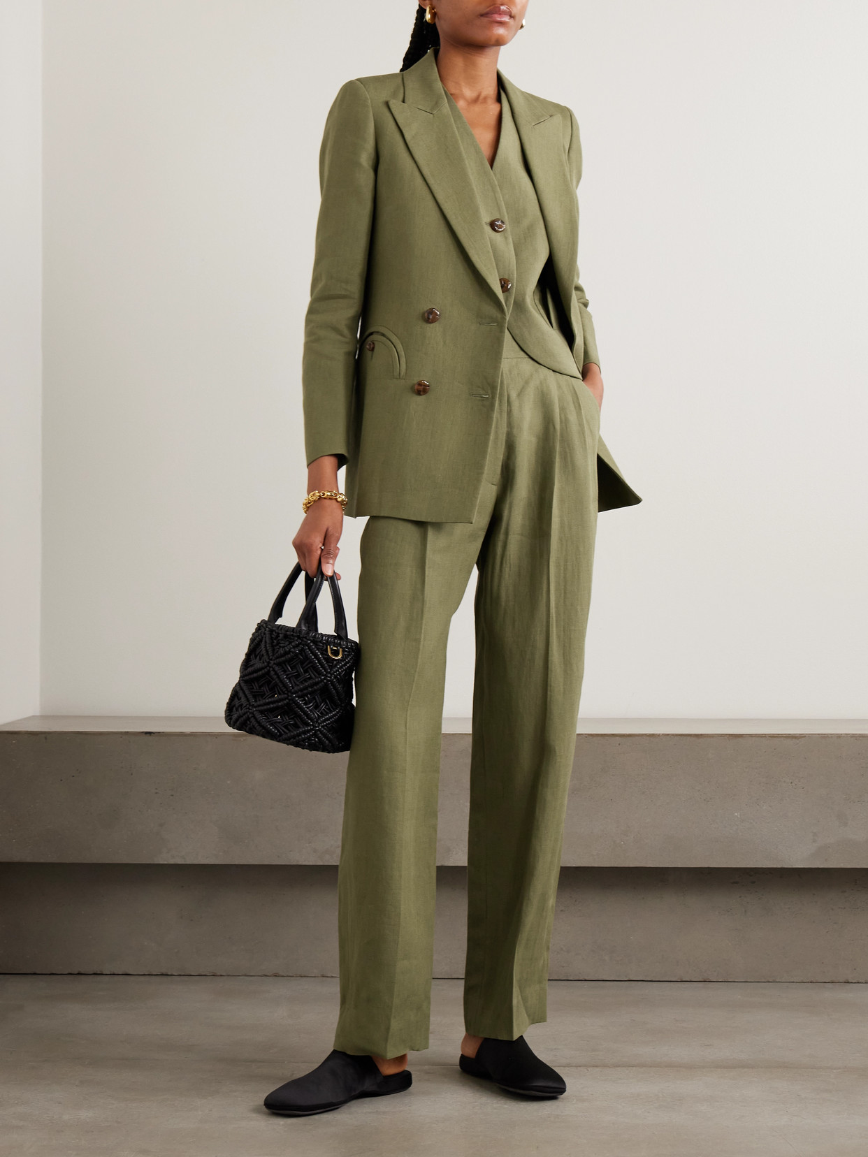 Blazé Milano - Midday Sun Linen Vest