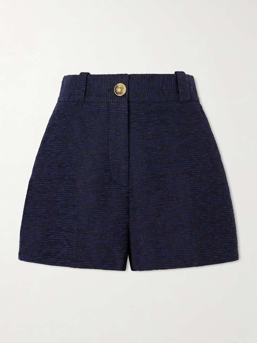 Blazé Milano Esense Teke Cotton-blend Tweed Shorts