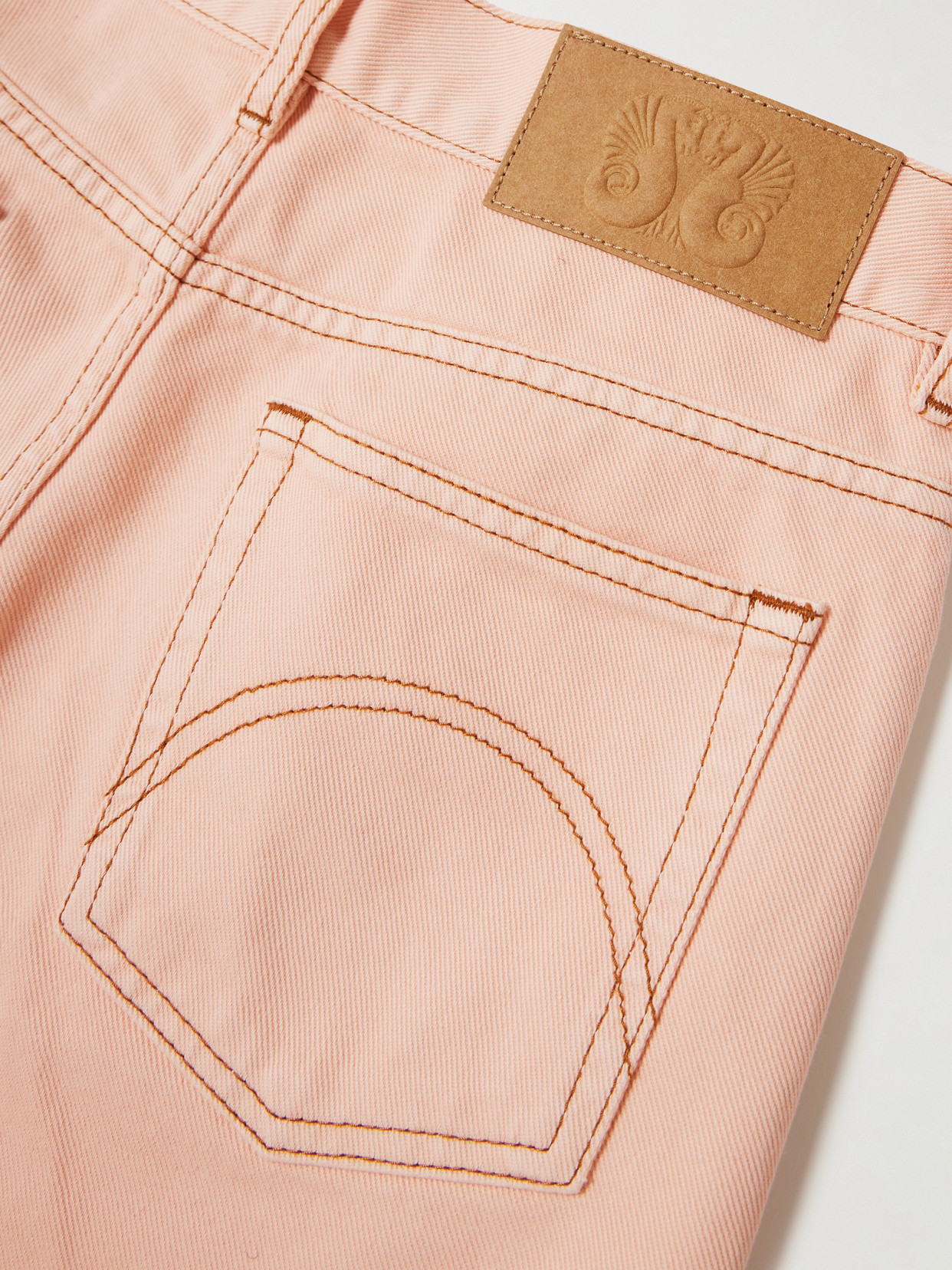 Blazé Milano - Clapotis Paso Cropped High-Rise Straight-Leg Jeans