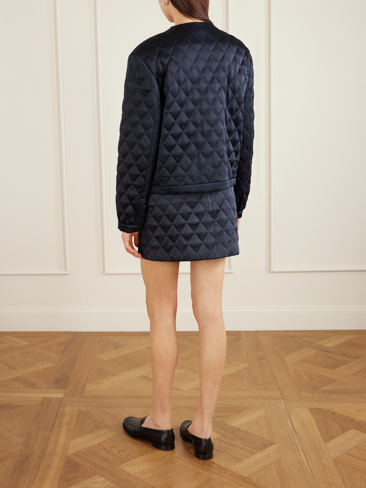 Blazé Milano - Gliss Cropped Quilted Jacket