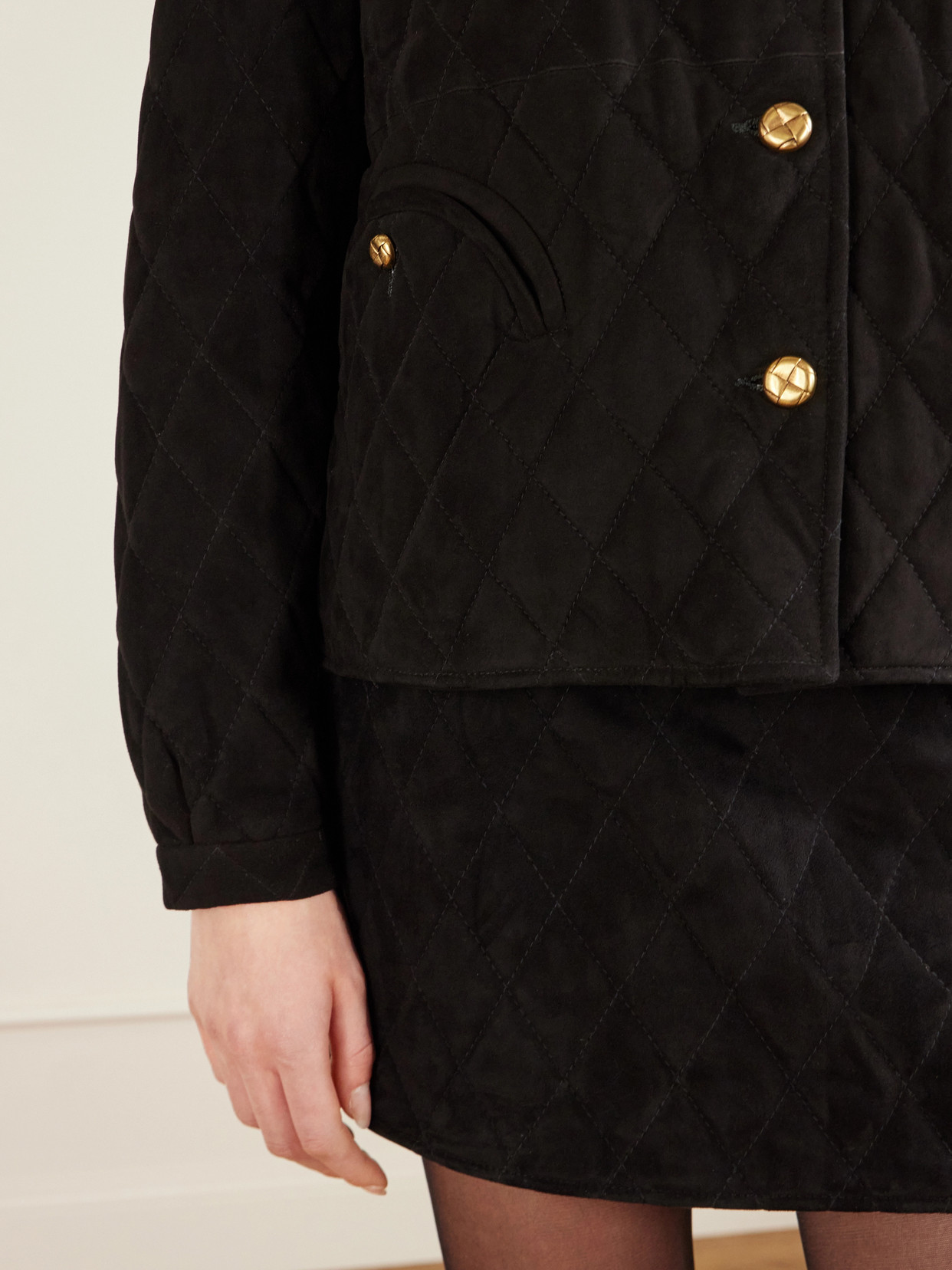 Blazé Milano - Gliss Cropped Quilted Jacket