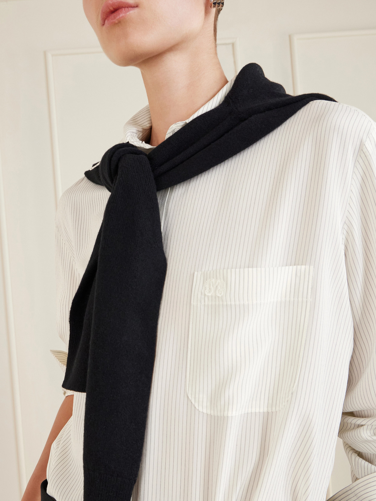 Blazé Milano - Kris Anabas Pinstriped Shirt