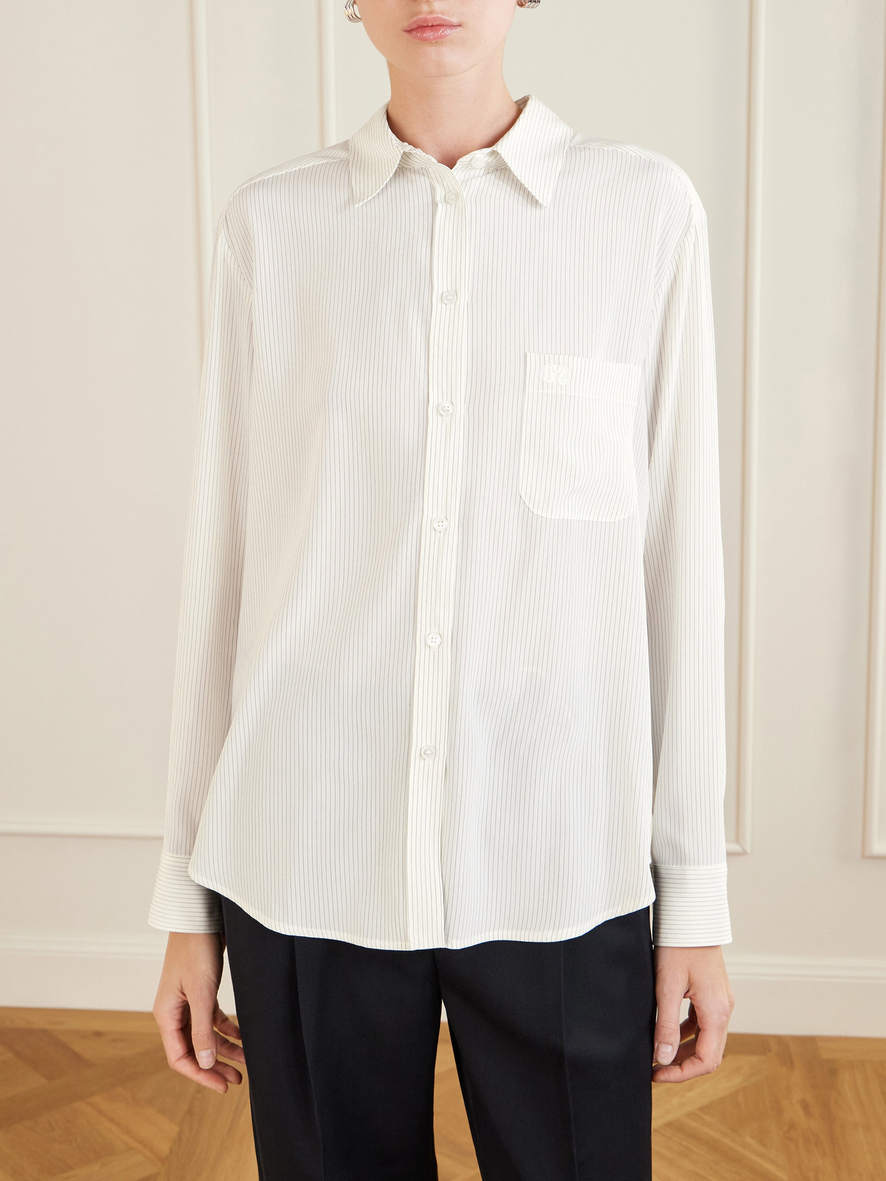 Blazé Milano - Kris Anabas Pinstriped Shirt