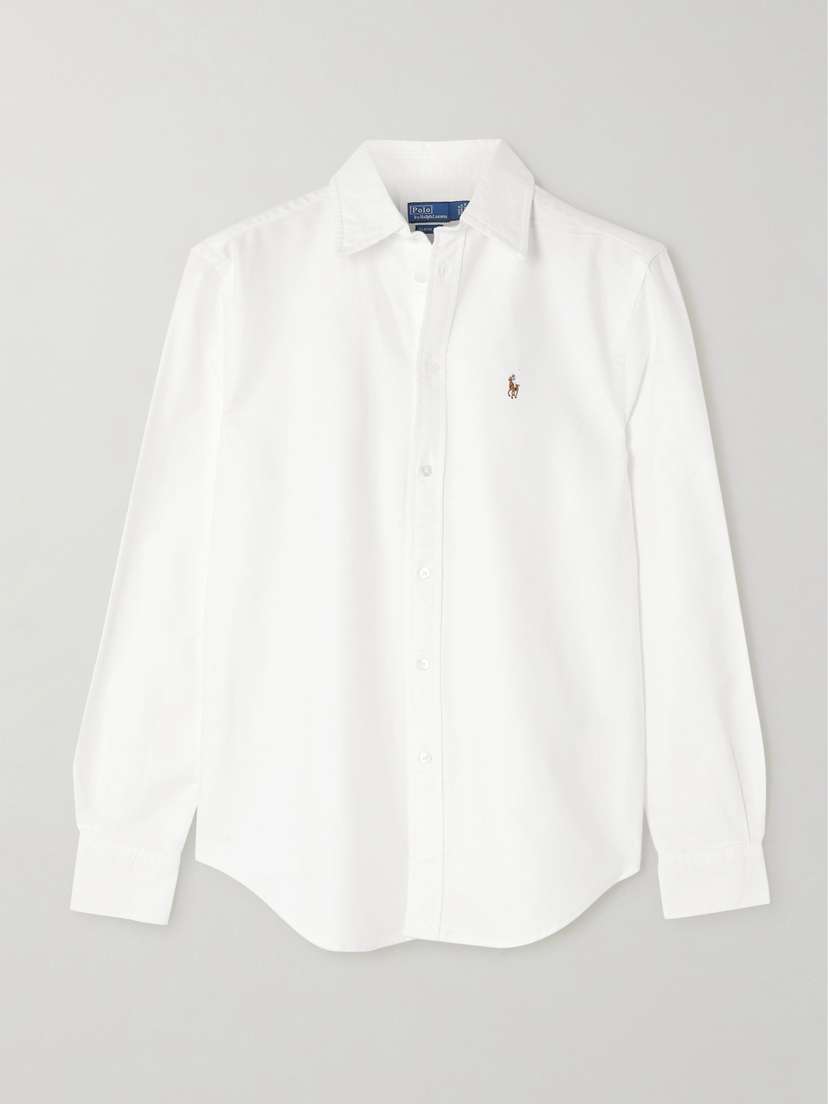Polo Ralph Lauren Embroidered Cotton Oxford Shirt