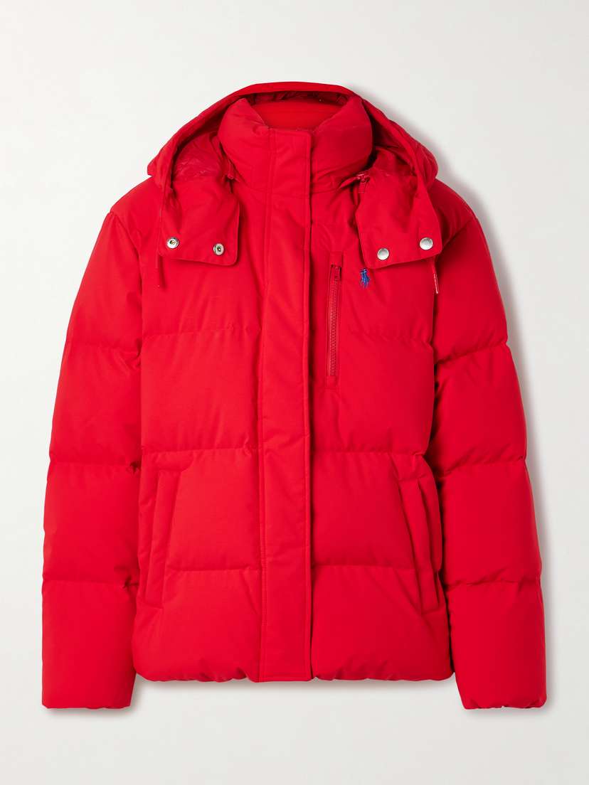 Polo Ralph Lauren Hooded Quilted Recycled-shell Down Jacket