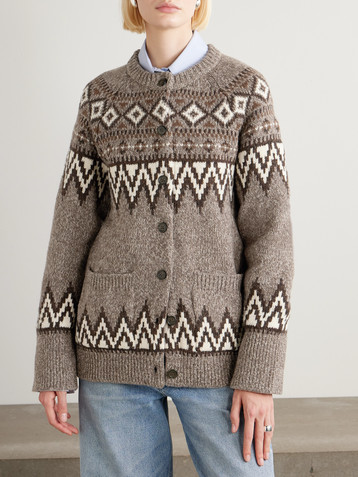 Polo Ralph Lauren Fair Isle wool-blend cardigan