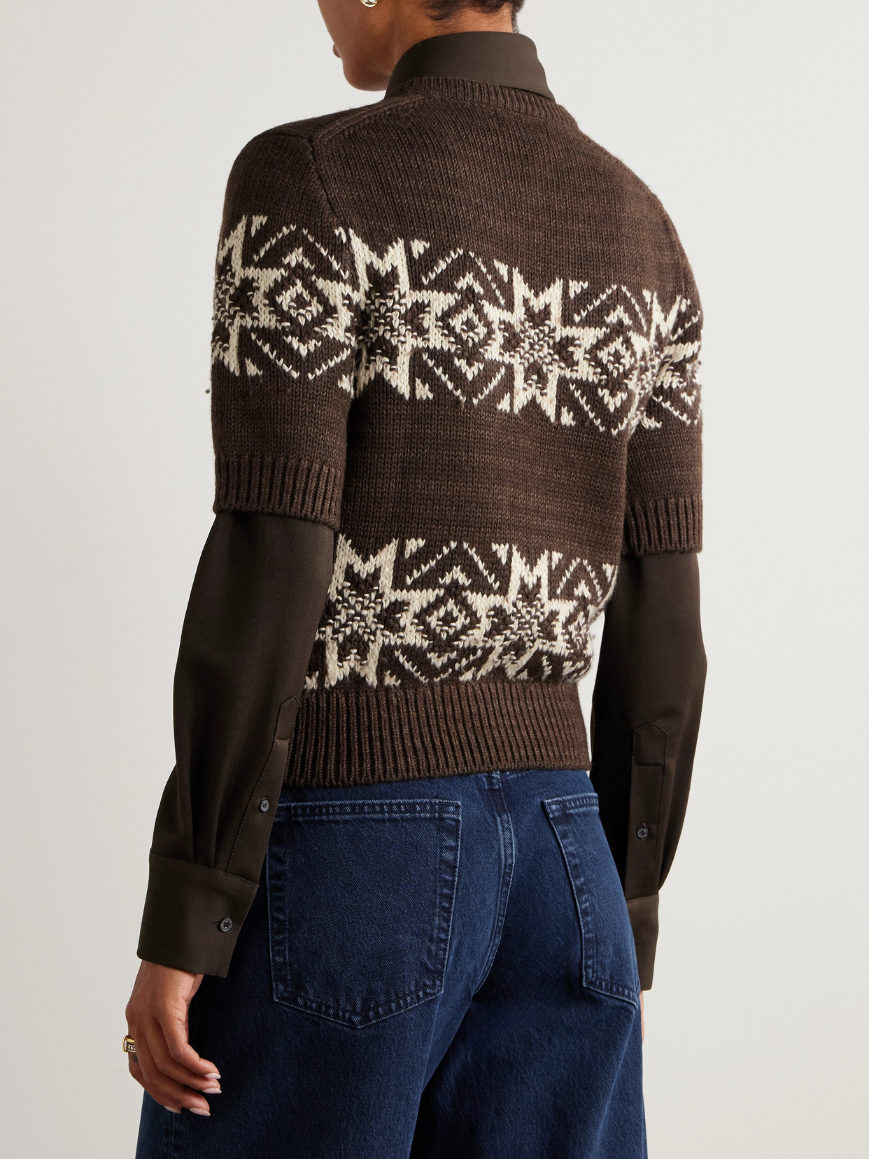 Polo Ralph Lauren - Intarsia Cotton And Wool-Blend Sweater