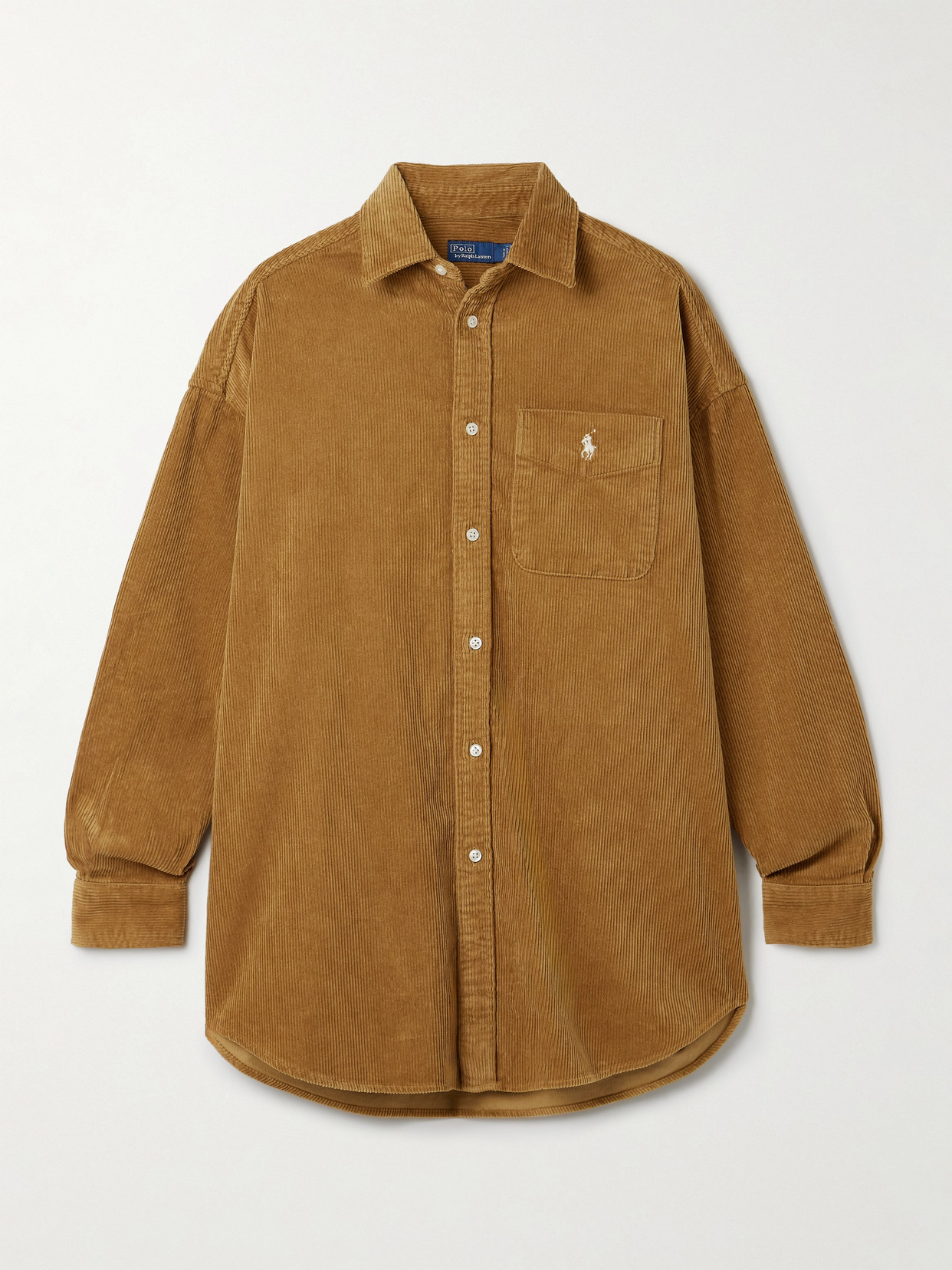 Polo Ralph Lauren - Embroidered Cotton-Corduroy Shirt