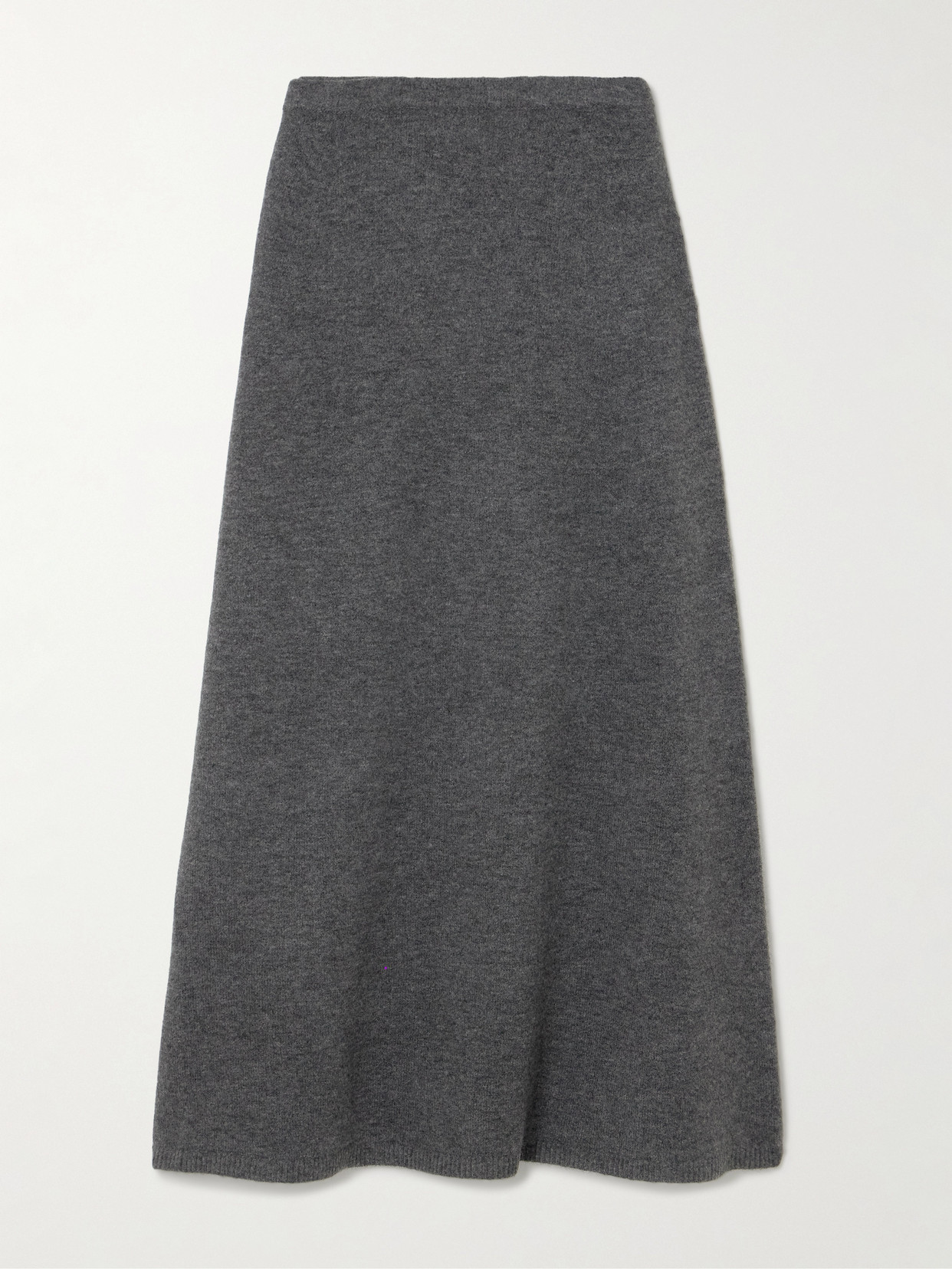 Theory Knit Pull-on Skirt In Astor Wool In Gray