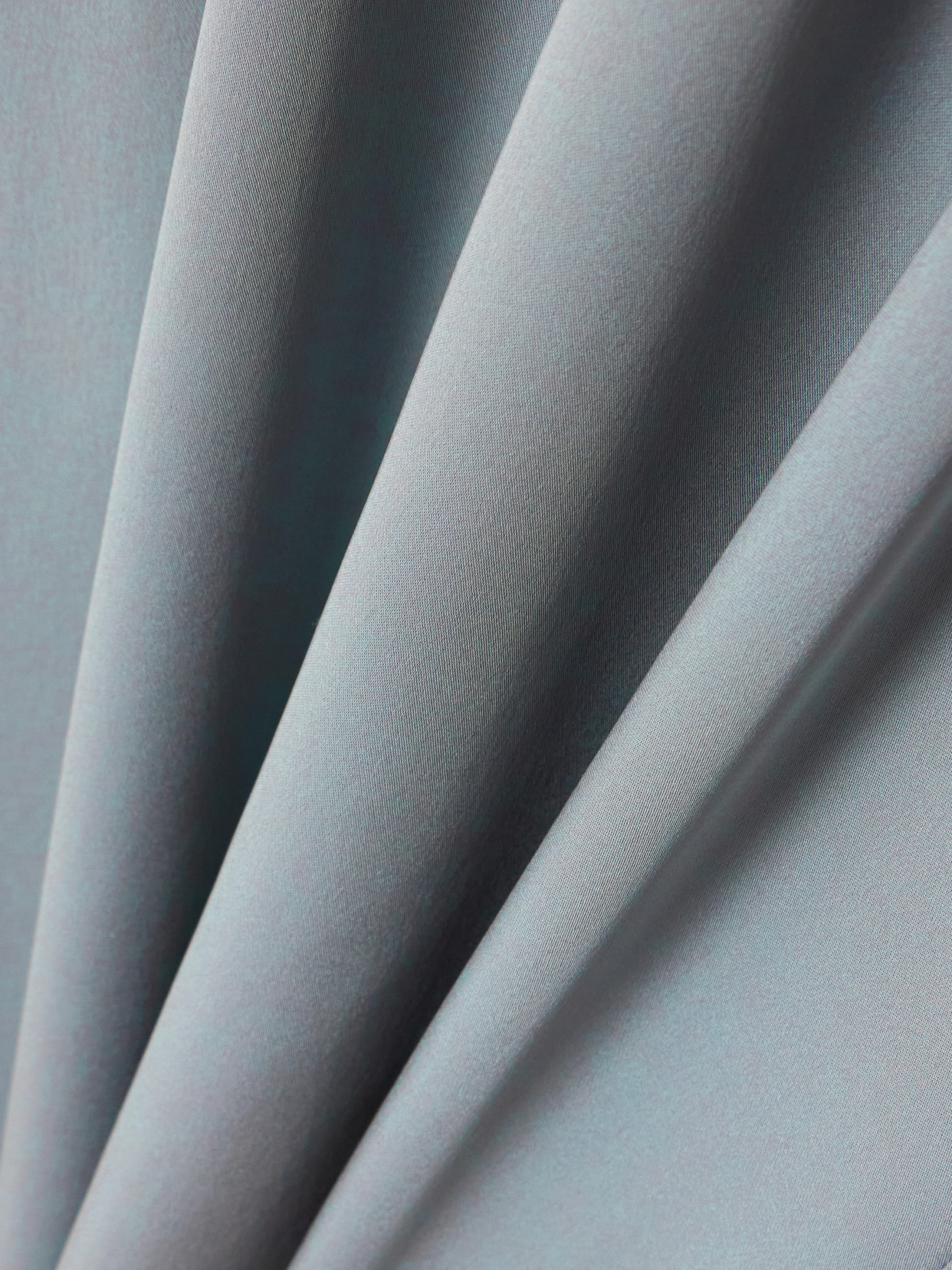 Theory Silk-satin Blouse In Green