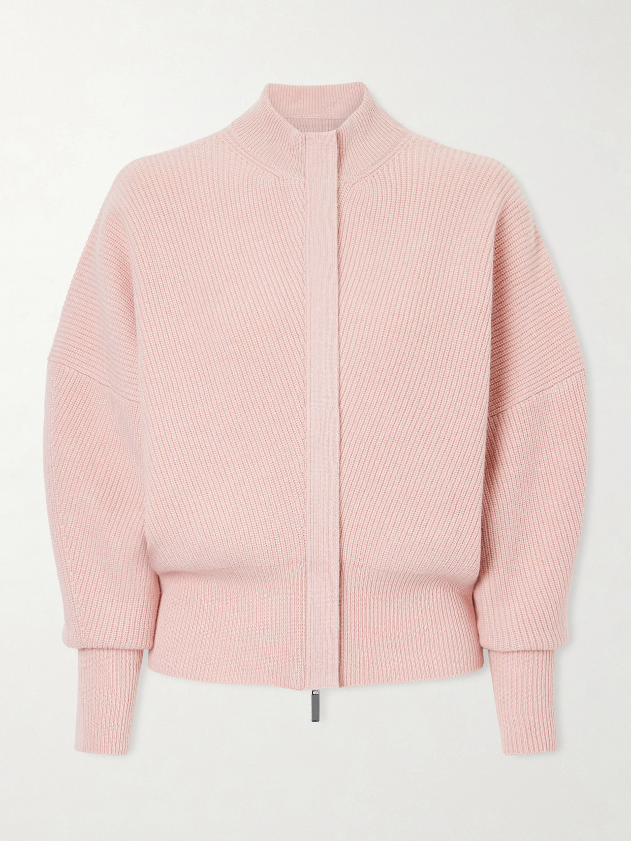 Sasuphi Ribbed Cashmere Cardigan In Pink