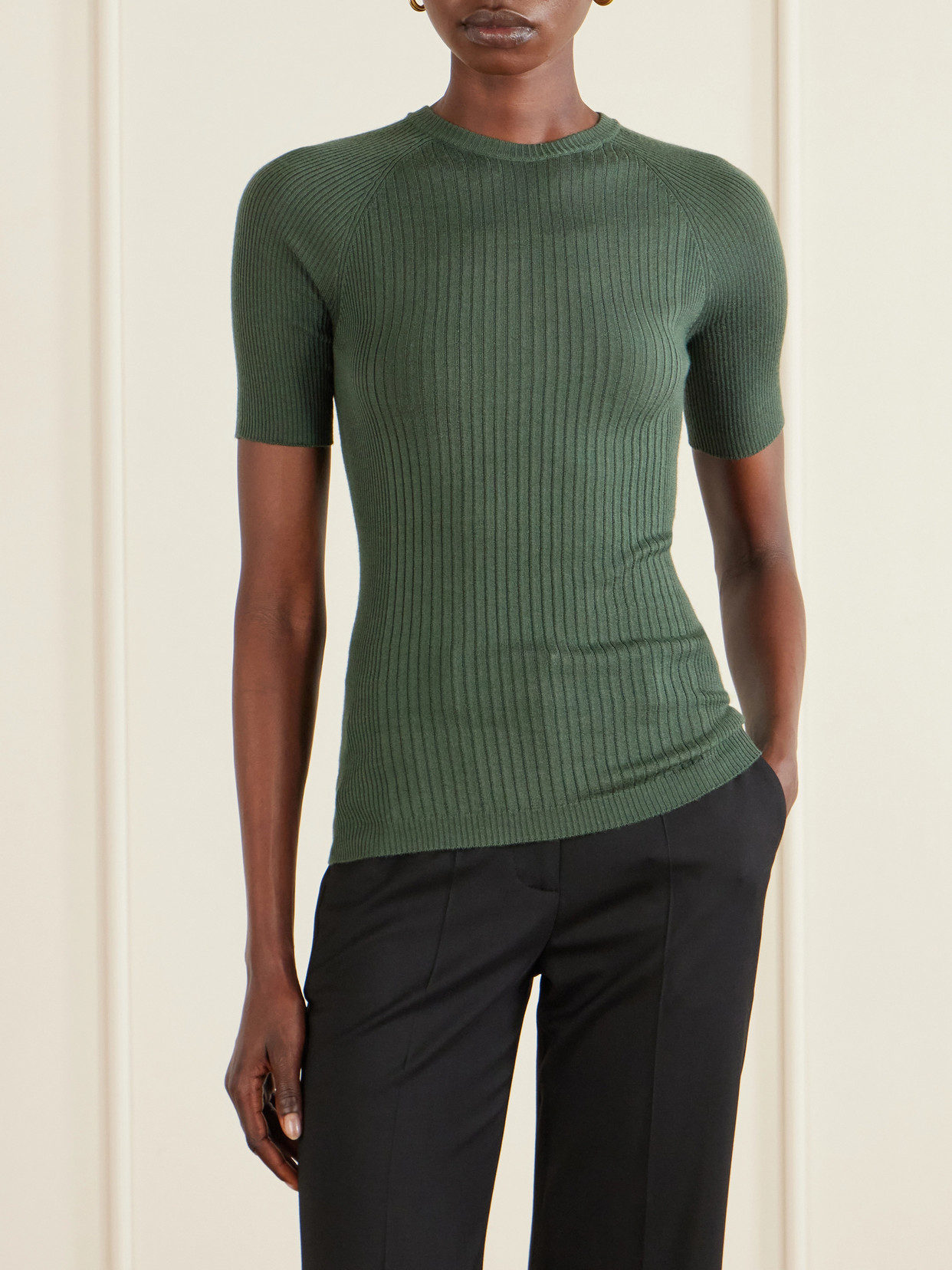 Cashmere And Silk-Blend T-Shirt