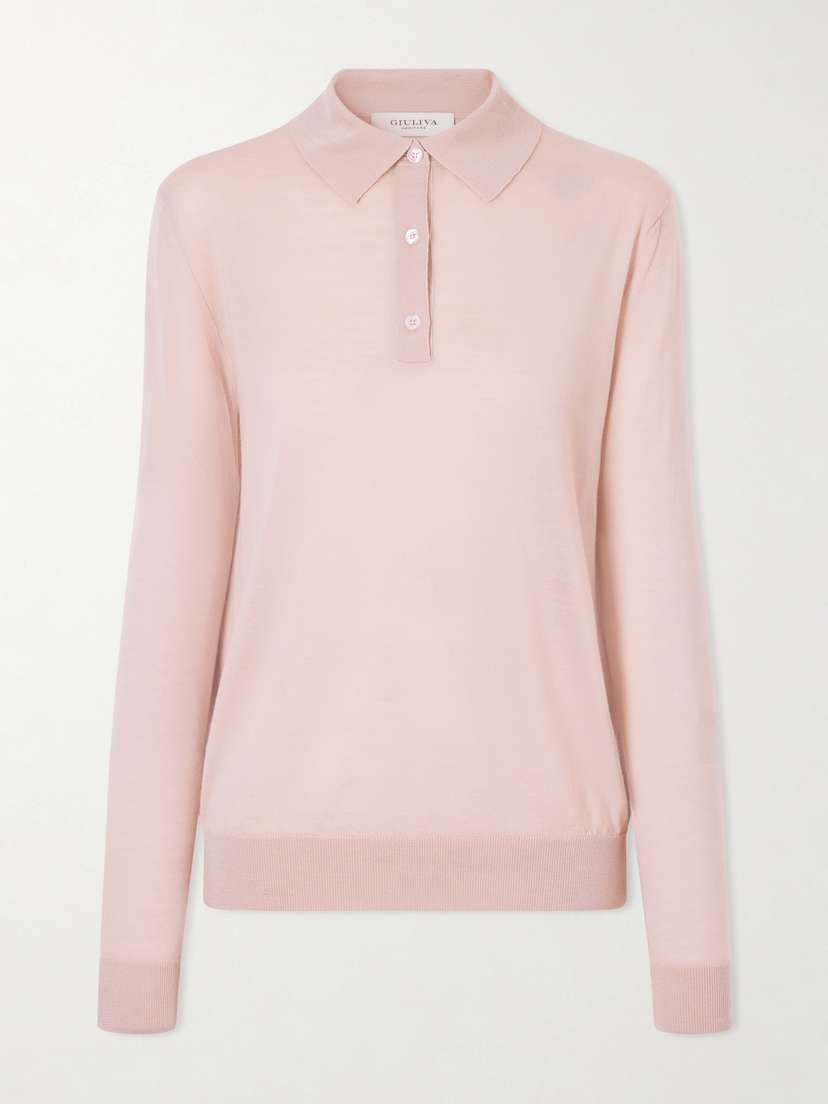 Giuliva Heritage Rebecca Cashmere Polo Shirt