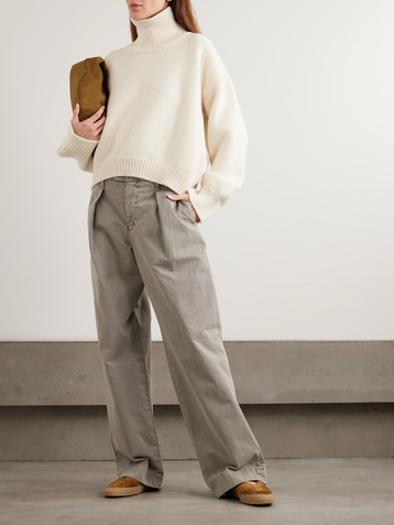 &DAUGHTER Caragh oversized cropped wool sweater