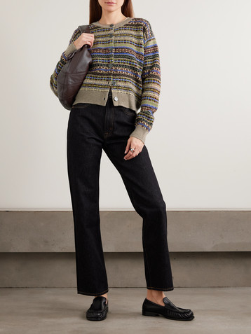 &DAUGHTER Ada Fair Isle wool cardigan