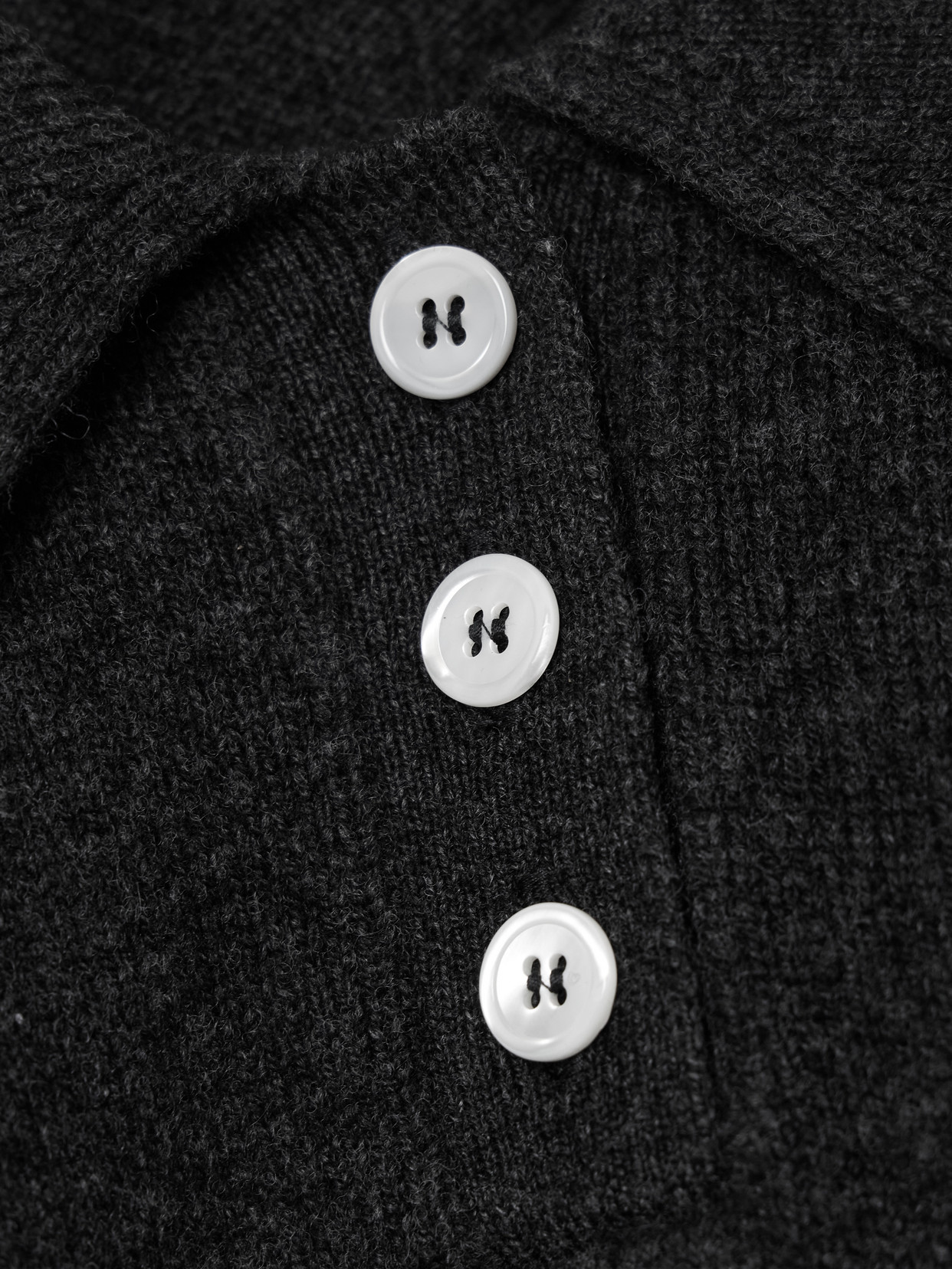 &Daughter - Edith Wool Polo Sweater