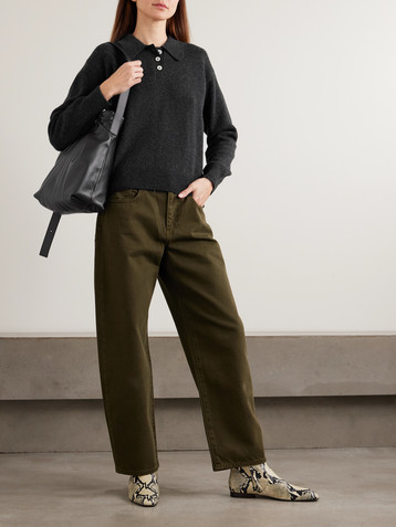 &DAUGHTER Edith wool polo sweater