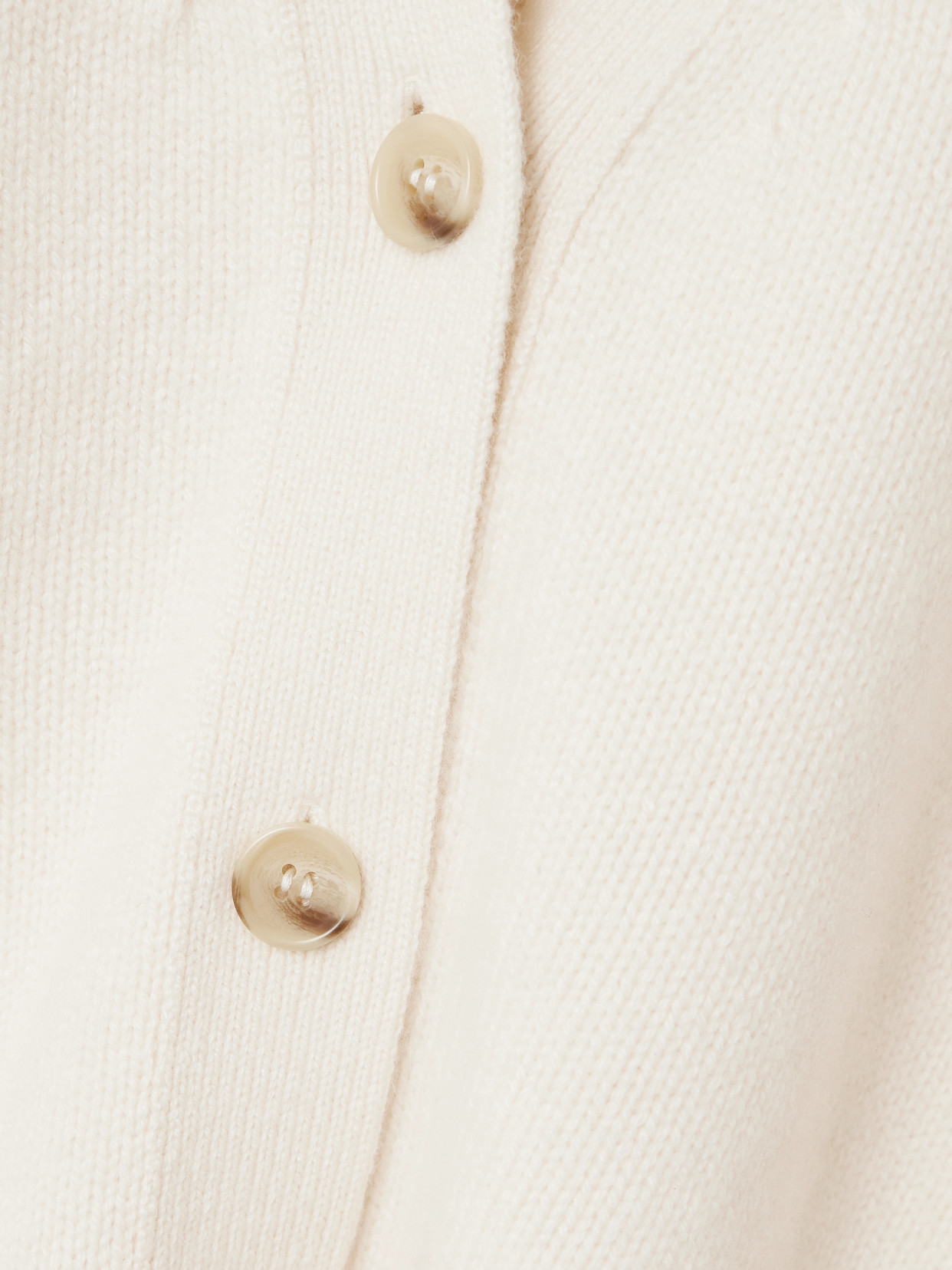 Arch4 Elward Organic Cashmere Cardigan In White