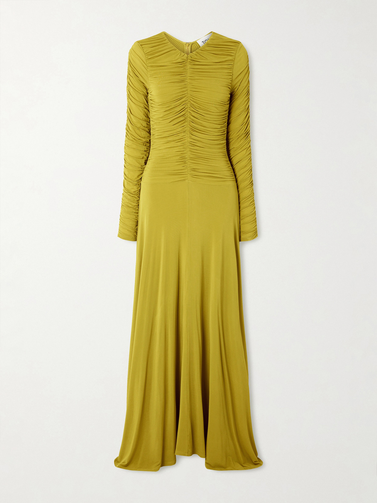 fraiche by j ruched jersey maxi dress Jamie Jersey Ruched V-Neck Maxi Dress