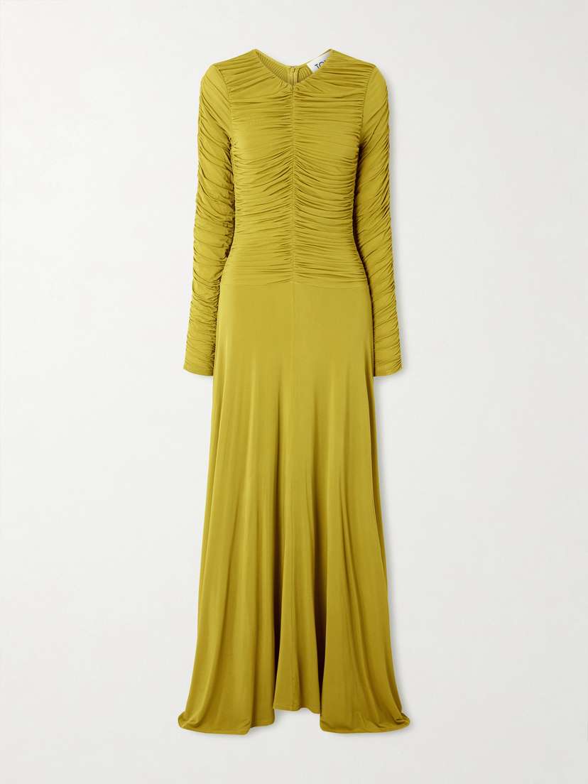 Tove Eira Gathered Jersey Gown