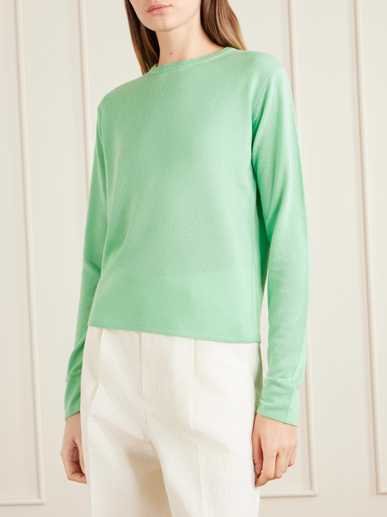 Cashmere And Silk-Blend Sweater