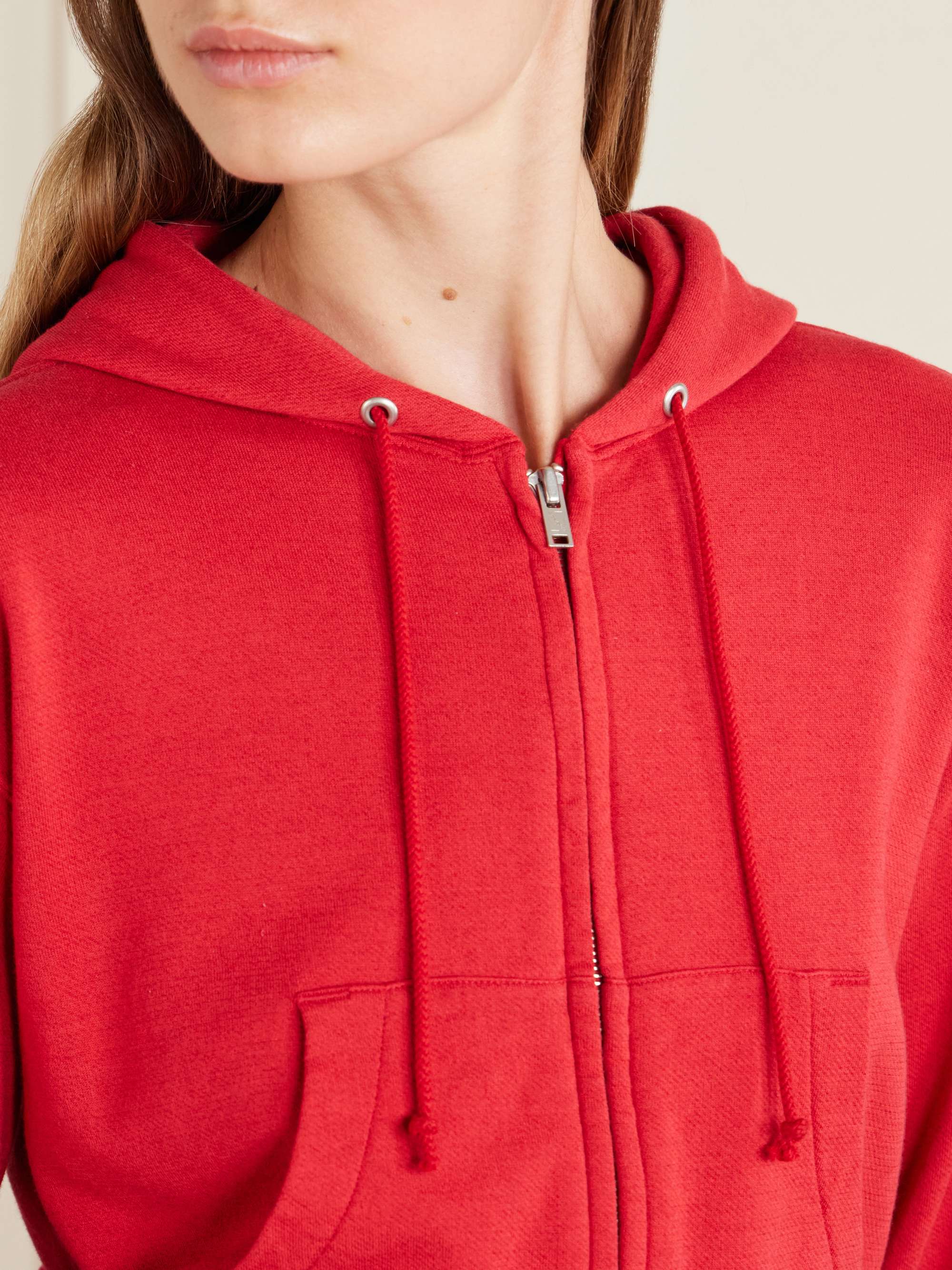 AURALEE Hooded cotton, wool, and silk-blend sweater | NET-A-PORTER