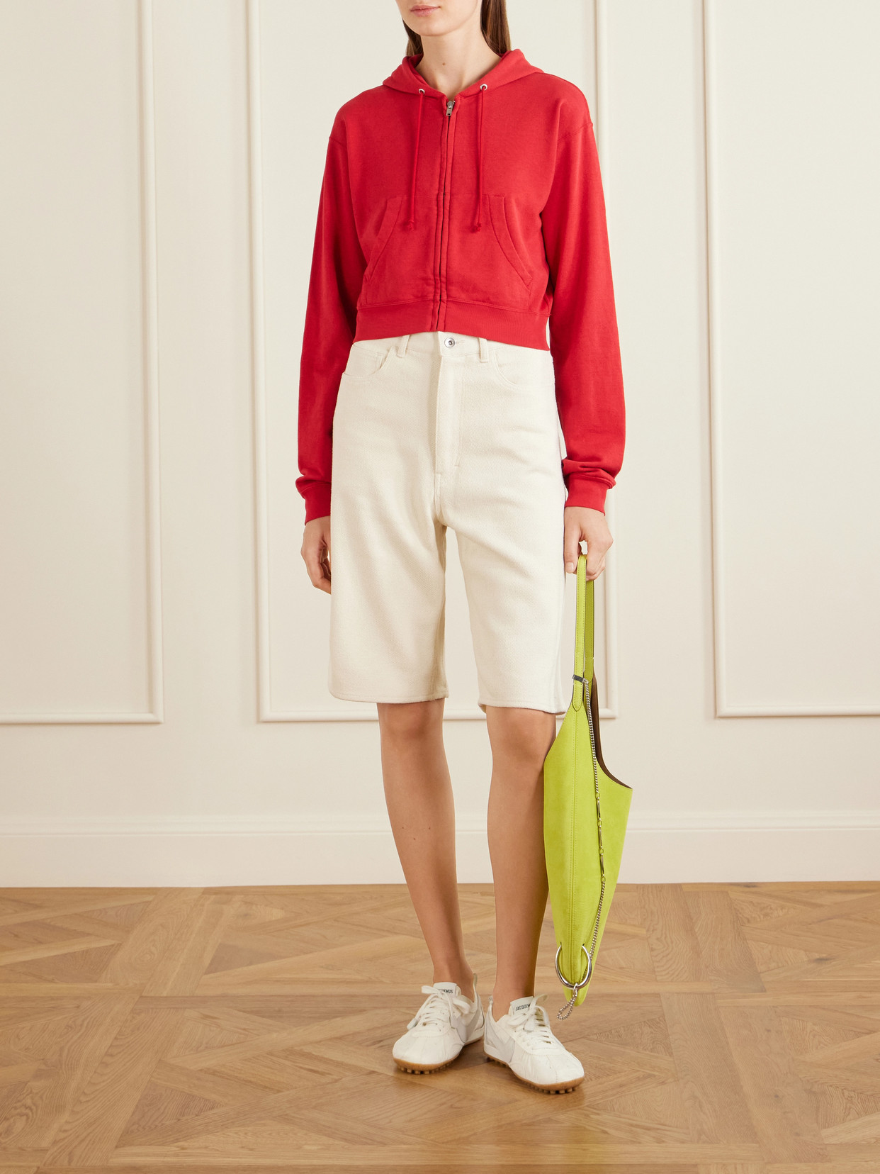 Hooded Cotton, Wool, And Silk-Blend Sweater