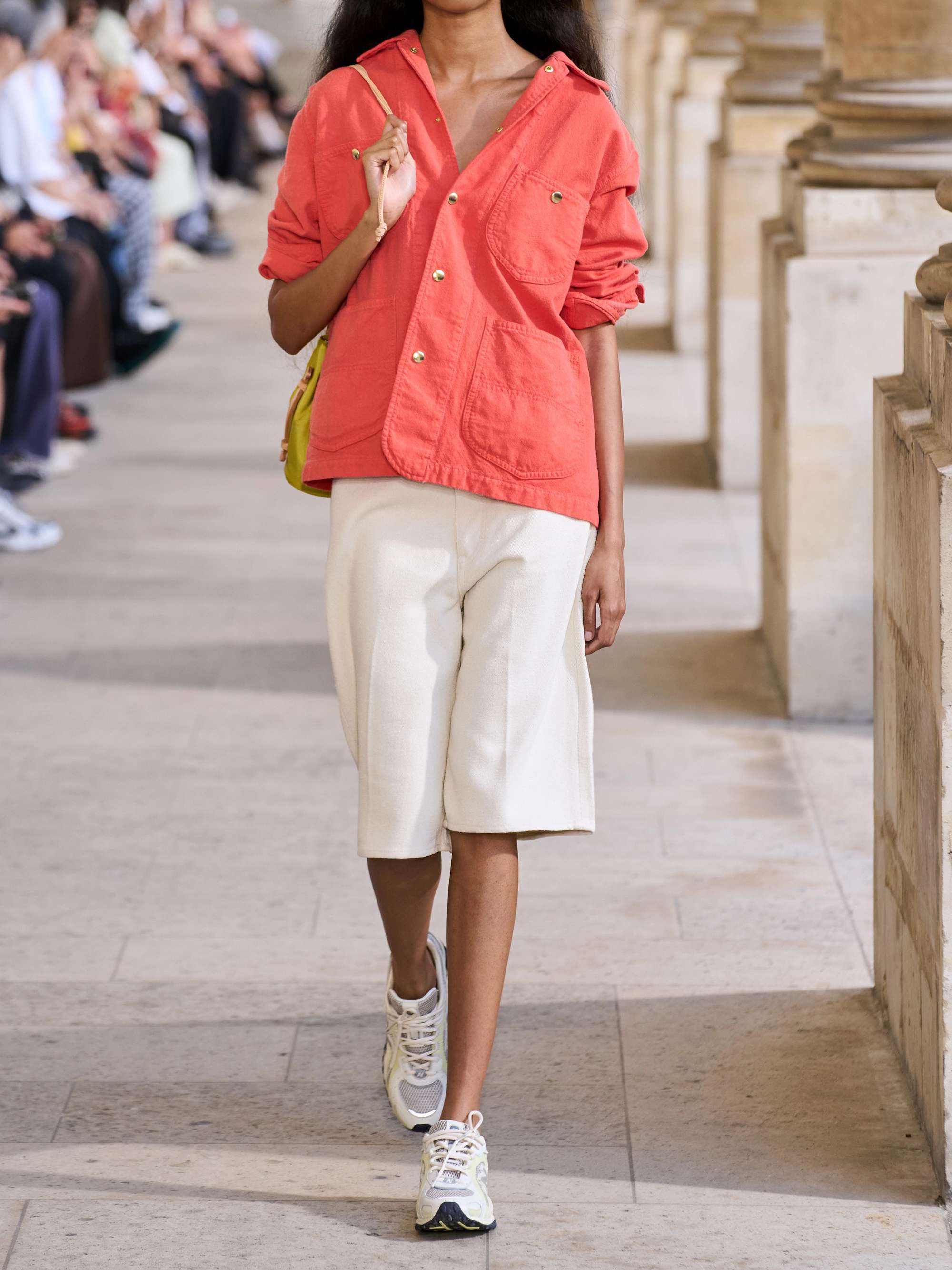 AURALEE Silk-denim shorts | NET-A-PORTER