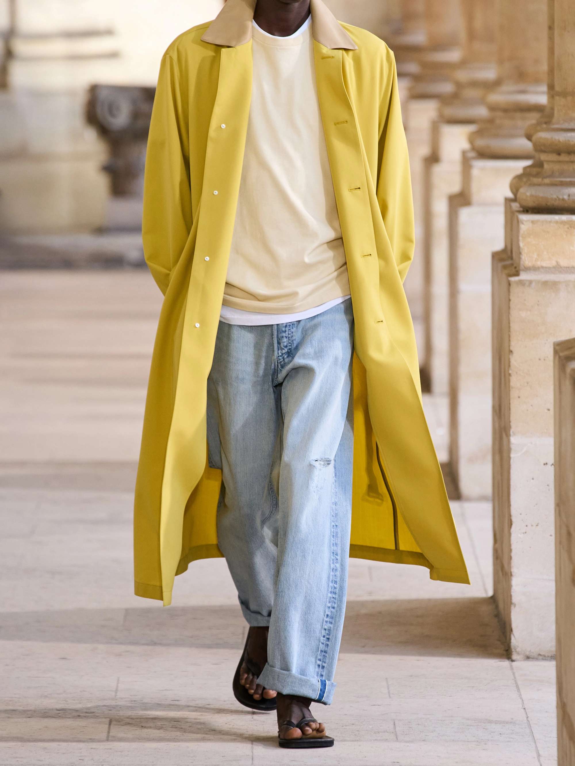 AURALEE Belted wool-canvas trench coat | NET-A-PORTER