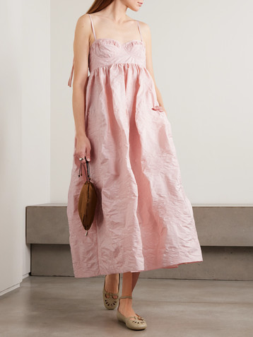 Cecilie Bahnsen Alena jacquard midi dress