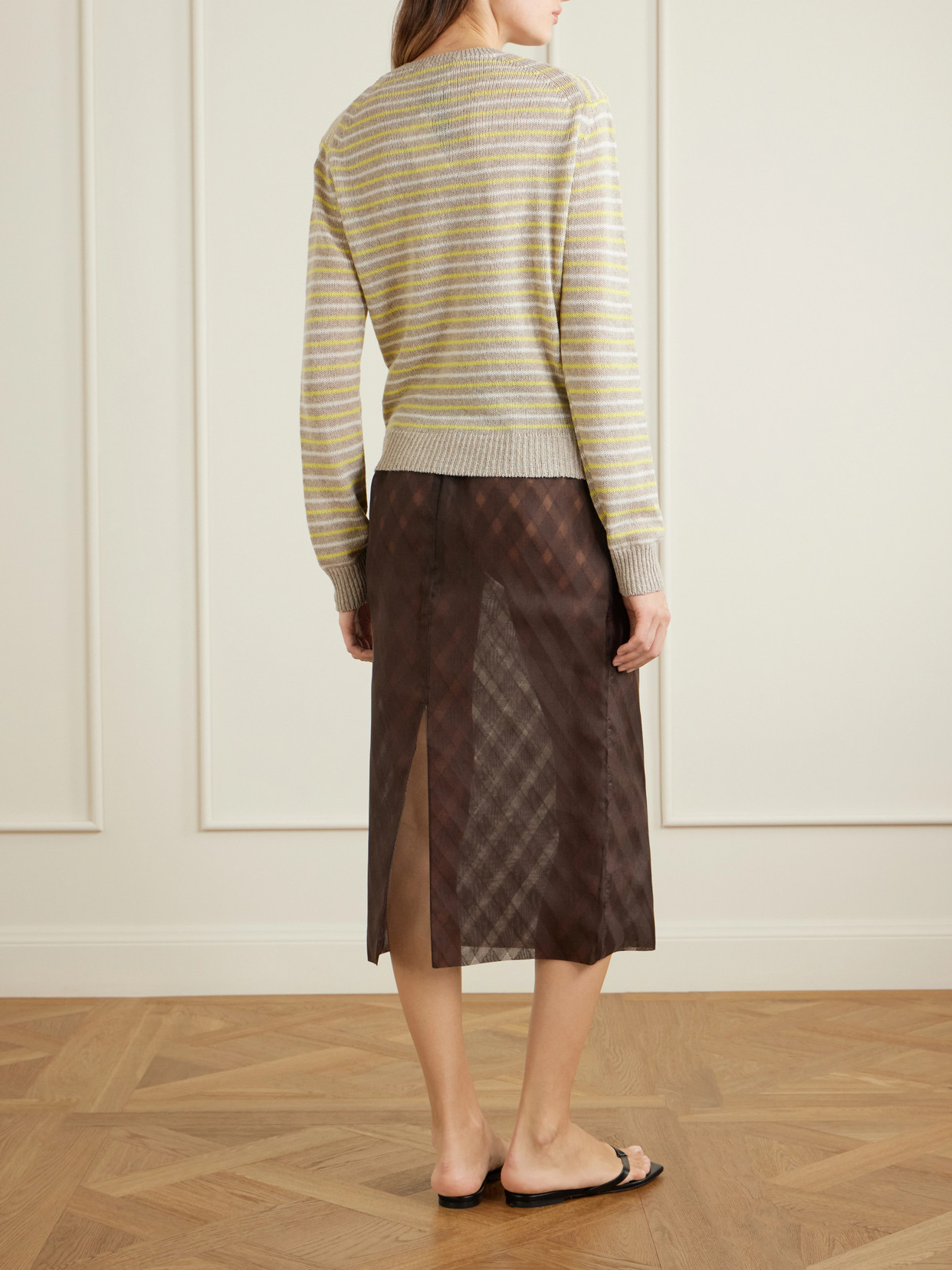 Striped Cashmere Sweater