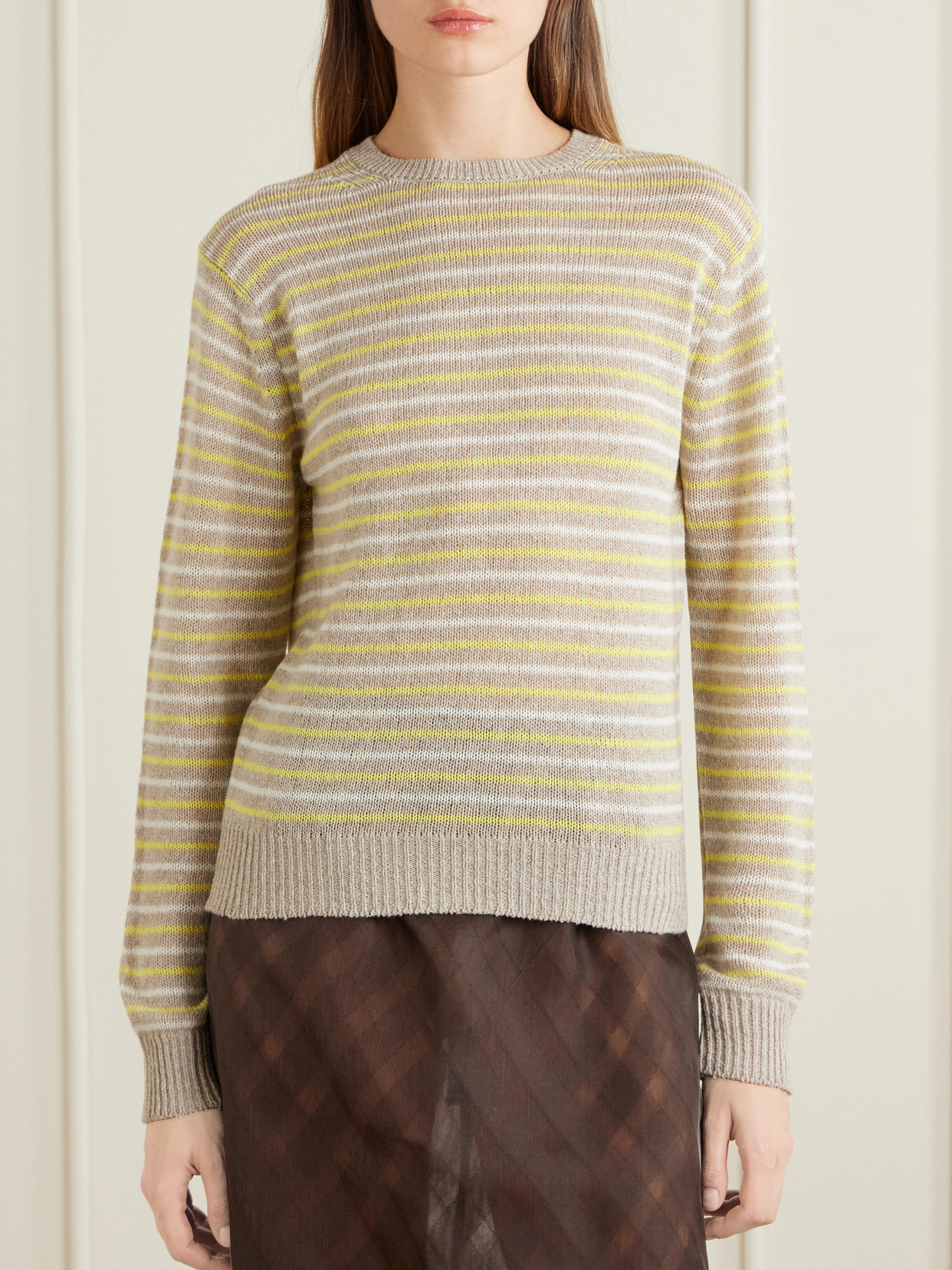Striped Cashmere Sweater