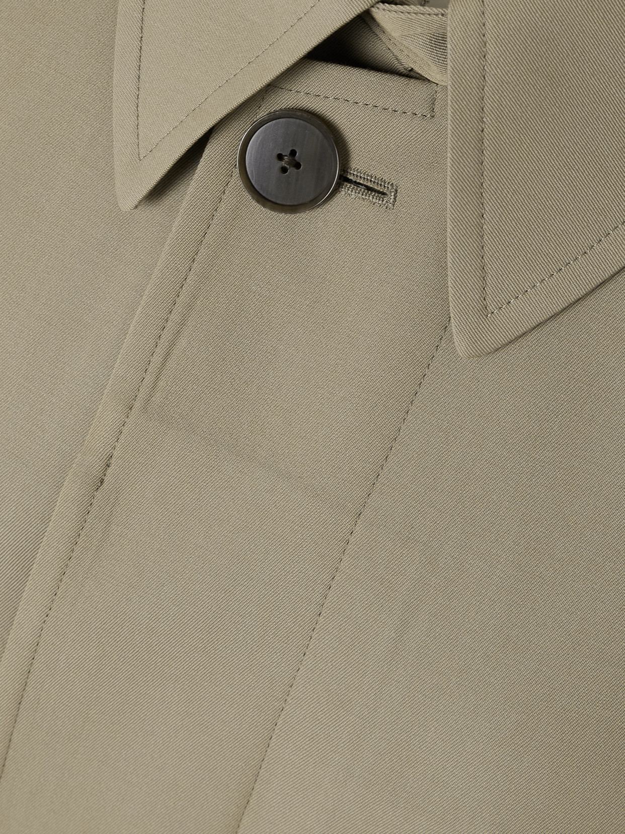 Wool-Gabardine Trench Coat