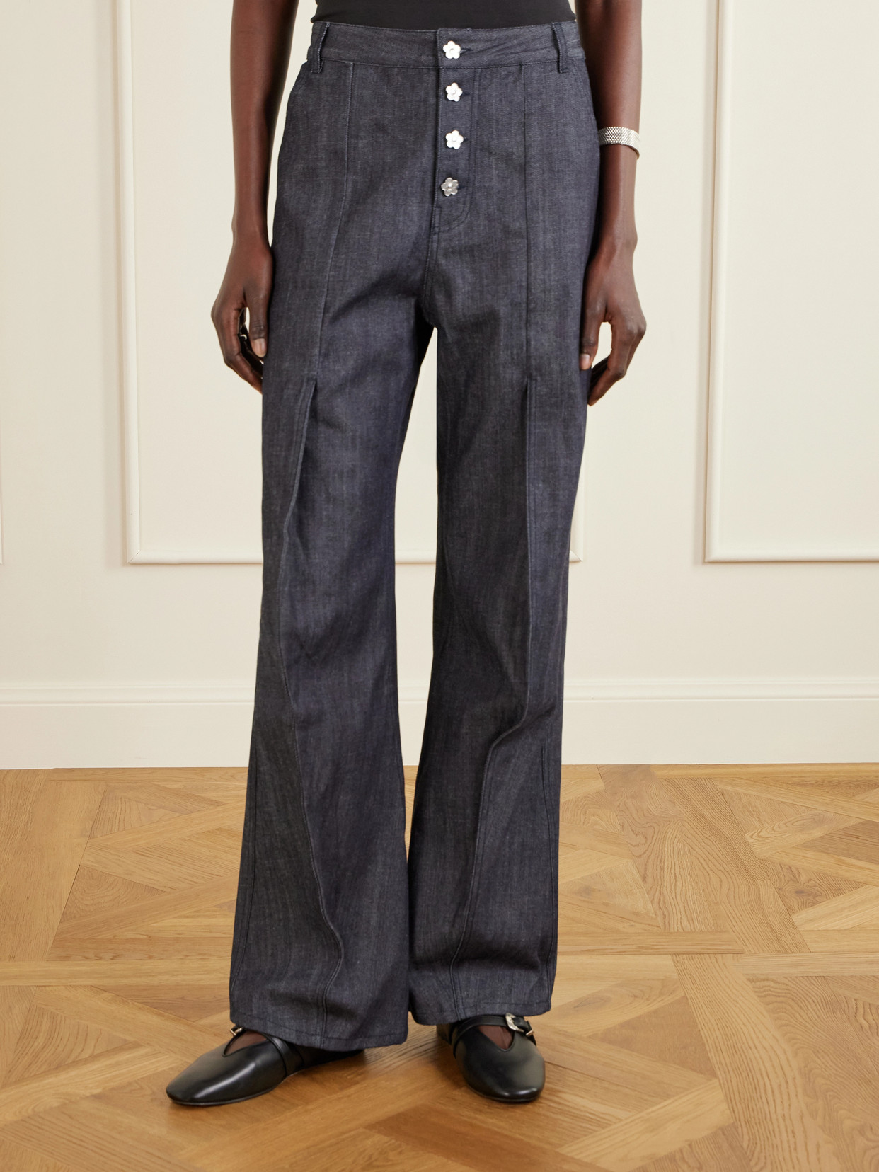 Cbcarmela High-Rise Wide- Leg