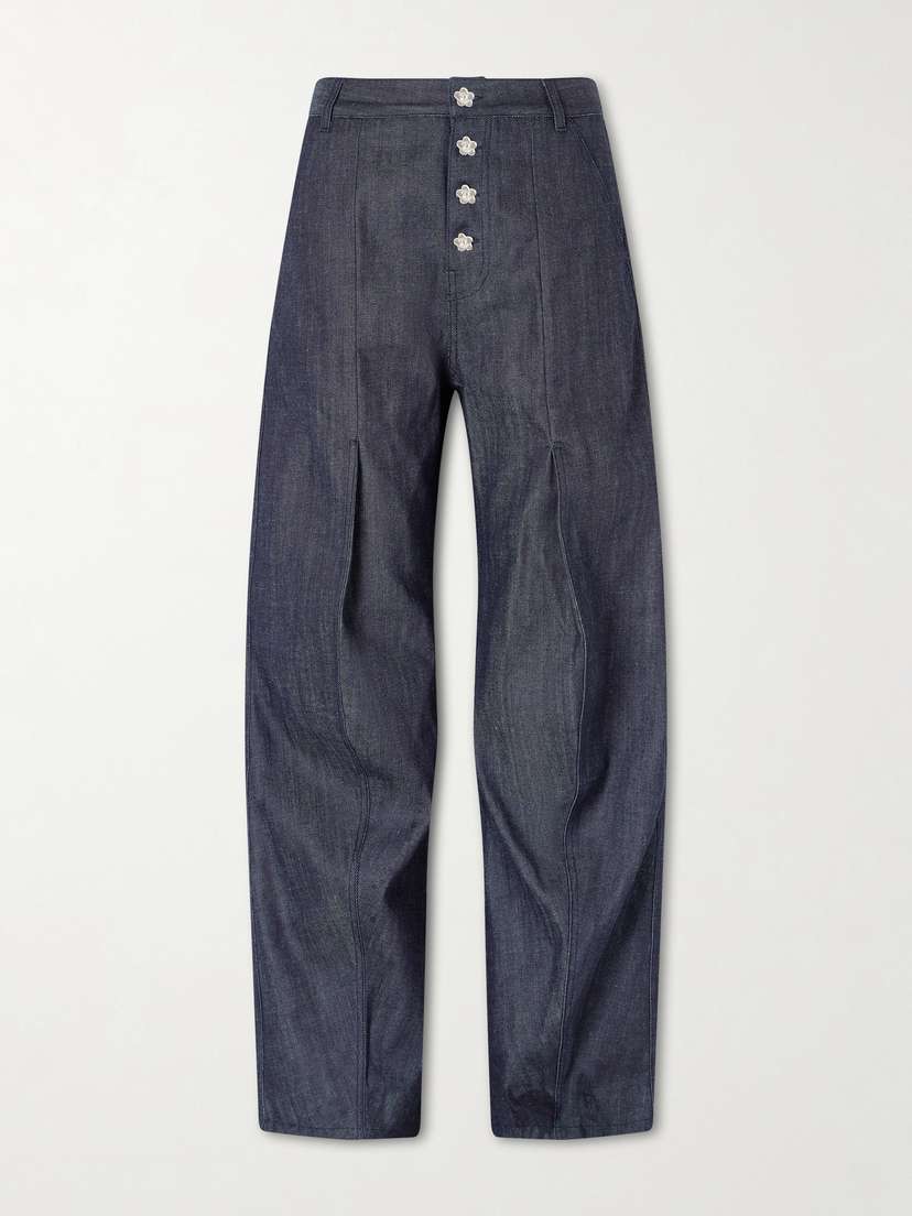 Cecilie Bahnsen Cbcarmela High-rise Wide-leg Jeans