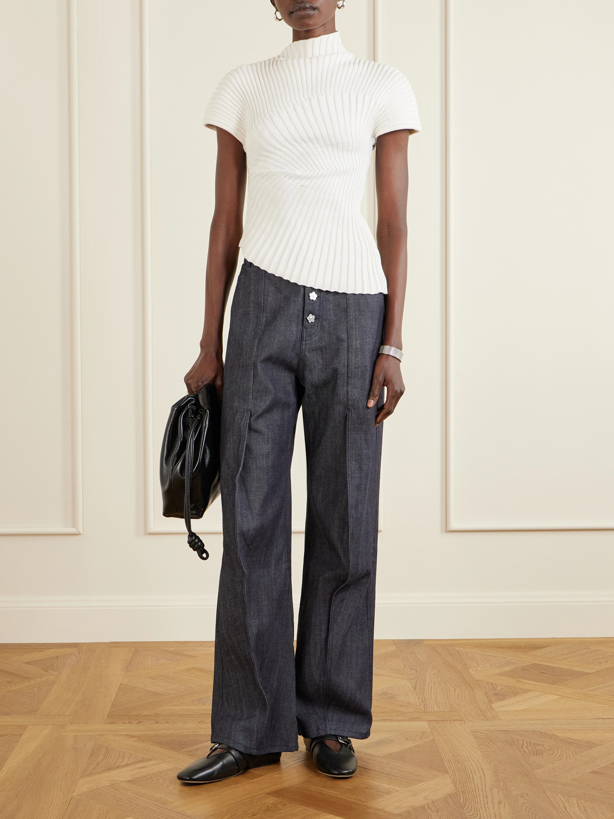 Cbcarmela High-Rise Wide- Leg