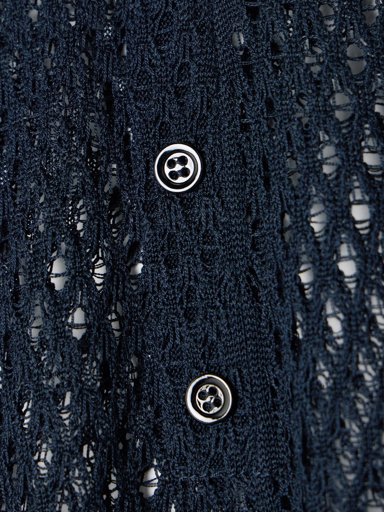 Kiki De Montparnasse Crocheted Silk Shorts In Blue