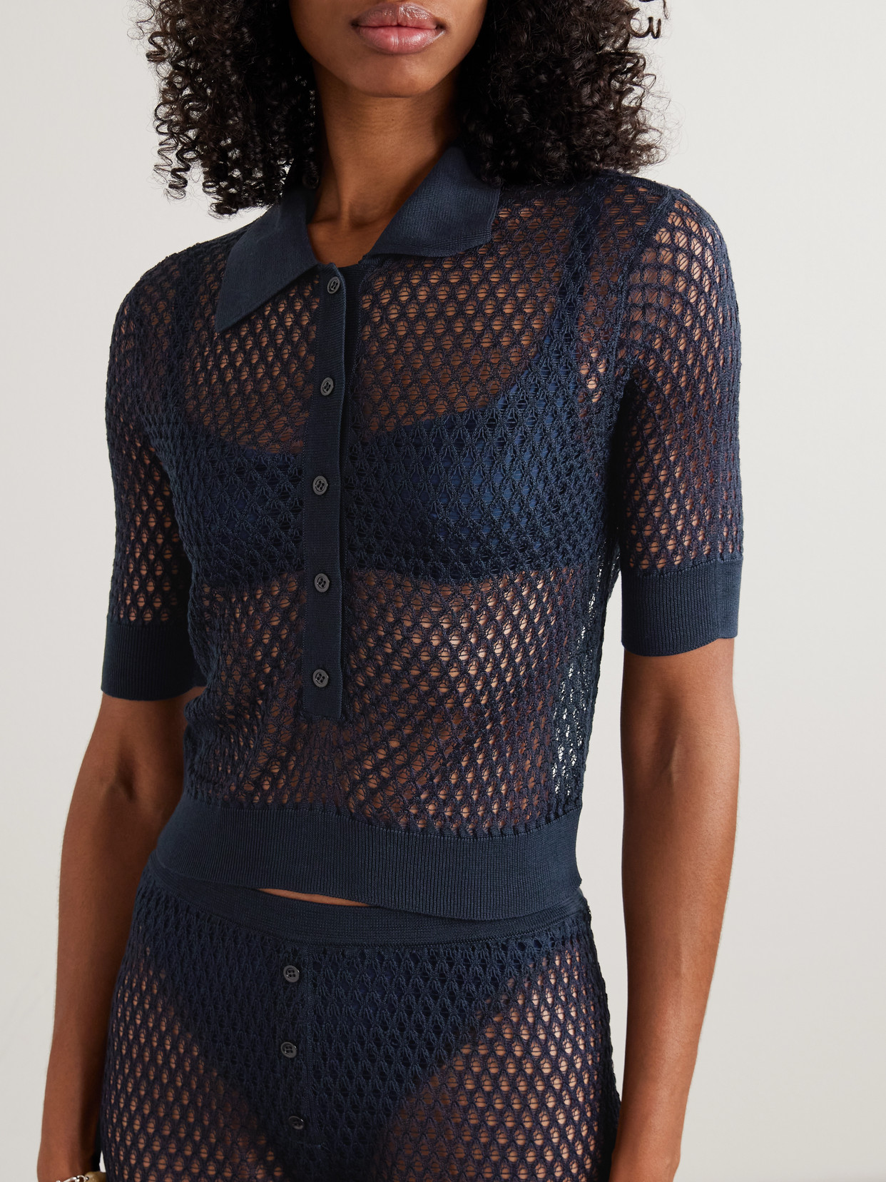Crocheted Polo