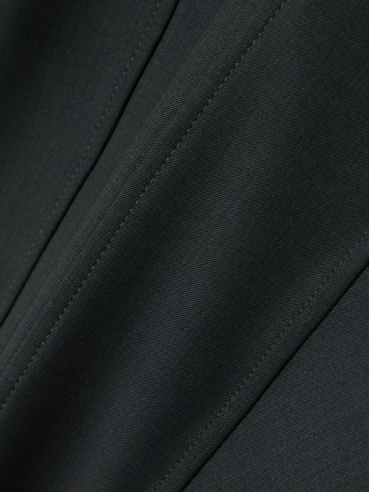 Wool-Blend Twill Leggings