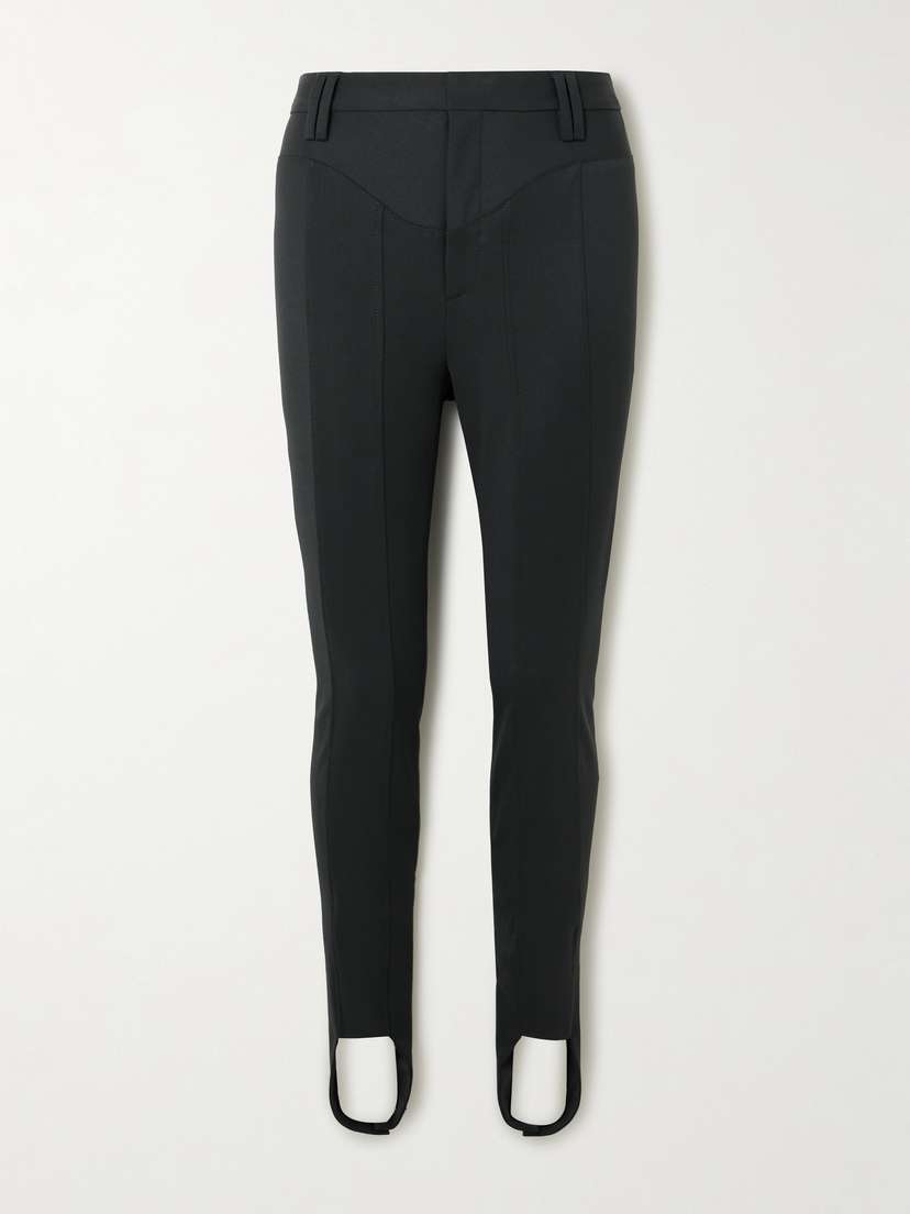 Jean Paul Gaultier Wool-blend Twill Leggings
