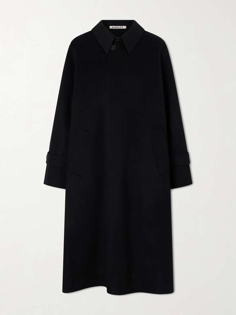 Auralee Melton Wool Coat