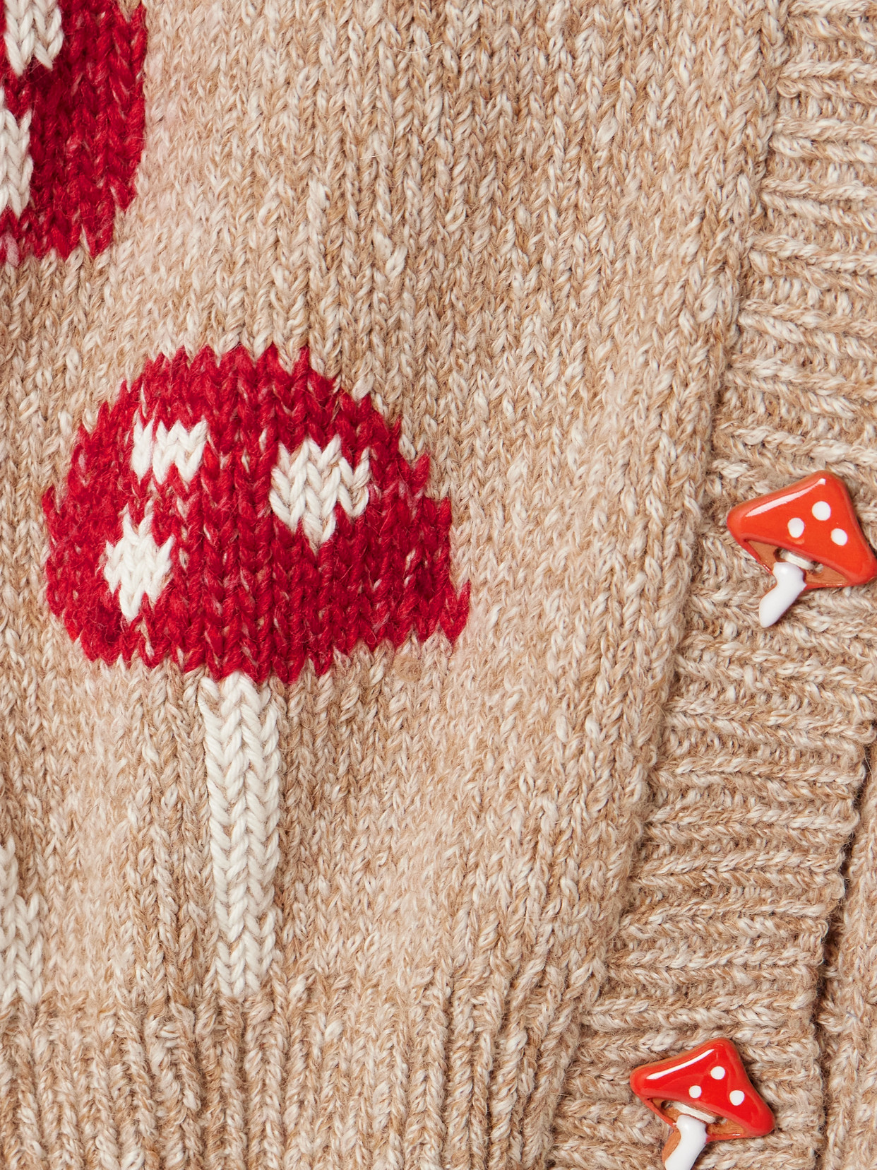 Alix Of Bohemia Sammi Intarsia-knit Alpaca, Wool And Cotton-blend Cardigan In Brown