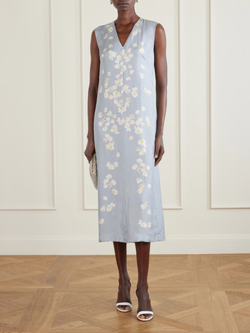 Altuzarra Cherie floral-print silk-twill midi dress