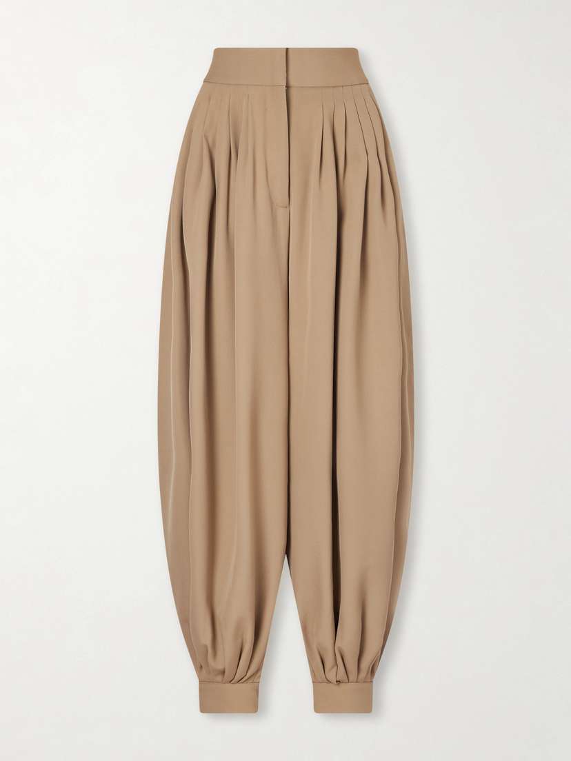 Altuzarra Chapman Pleated Wool-twill Tapered Pants