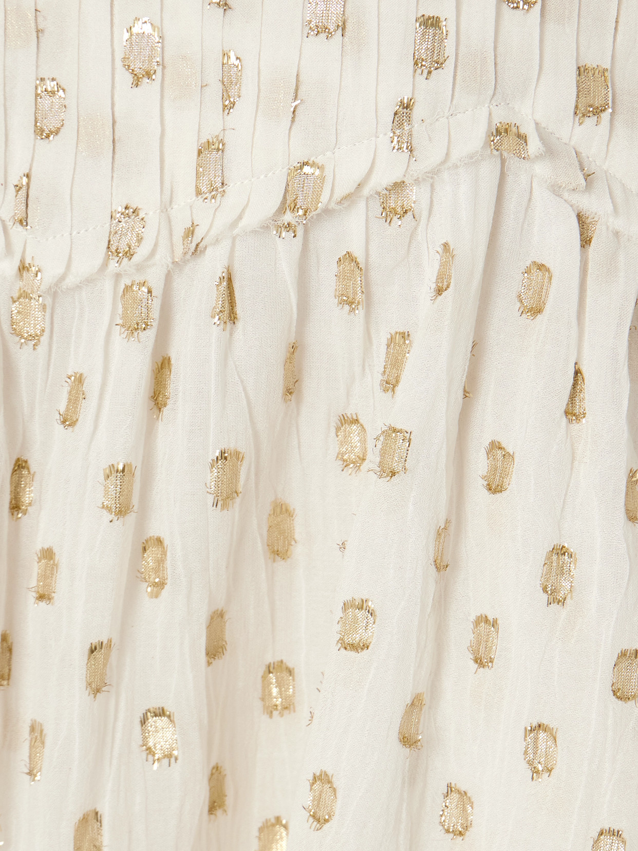 Pryia Fil Coupé Gauze Blouse