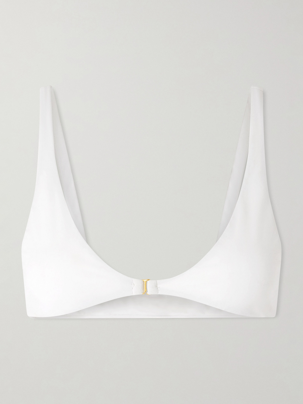 Kiki De Montparnasse Euchaffe Bikini Top In White