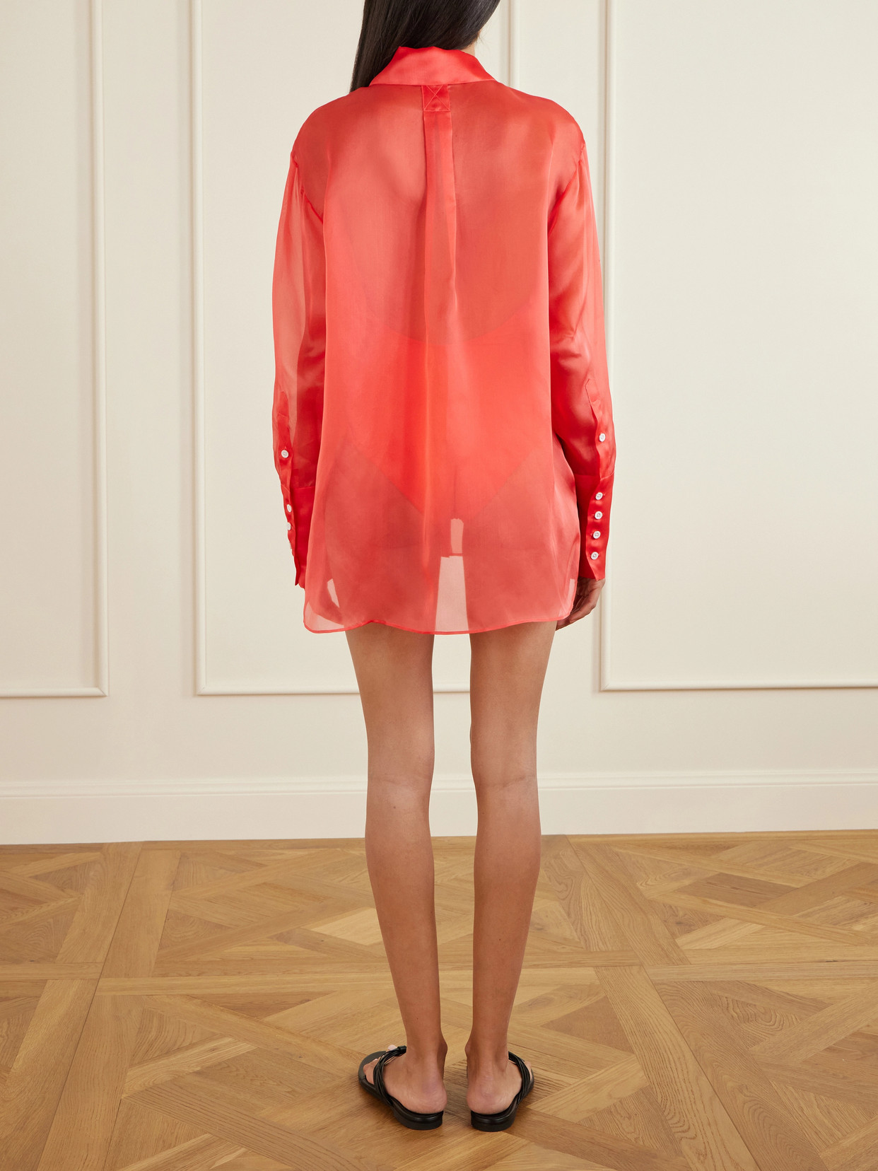 Silk-Organza Shirt